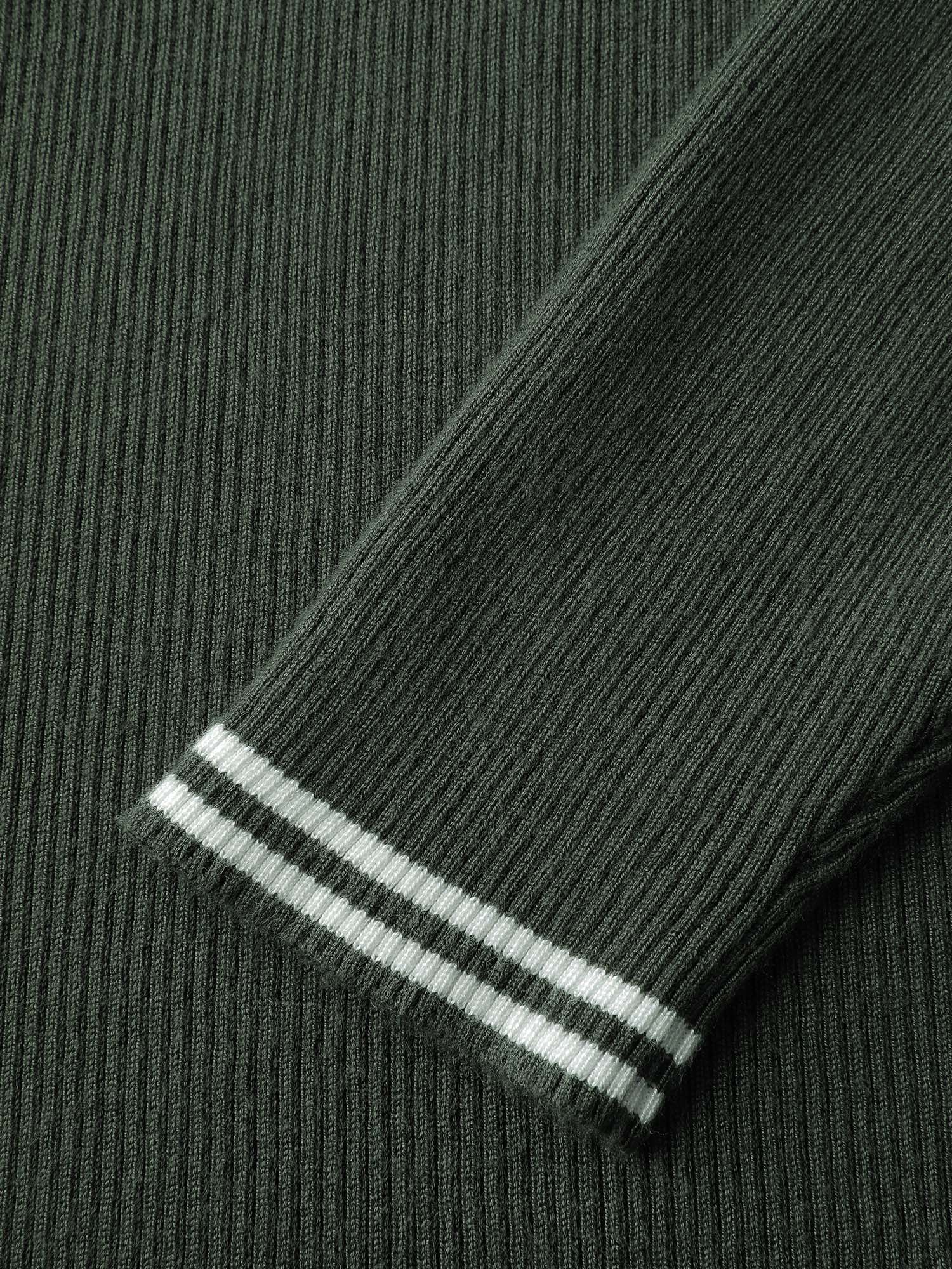 Supersoft Polo Collar Textured Fitted Pullover - Image 5