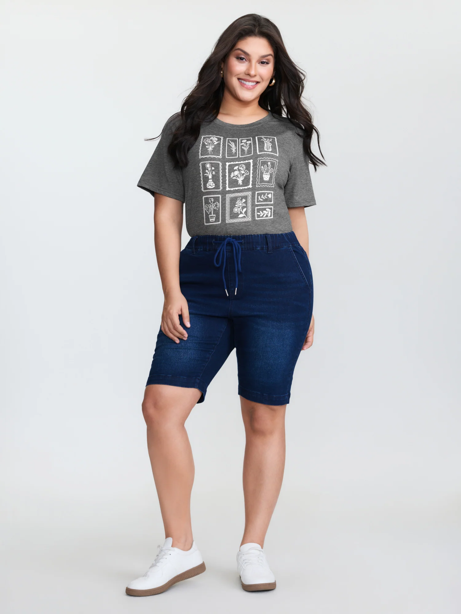 Supersoft Printed Collage Round Neck T-Shirt - Image 3