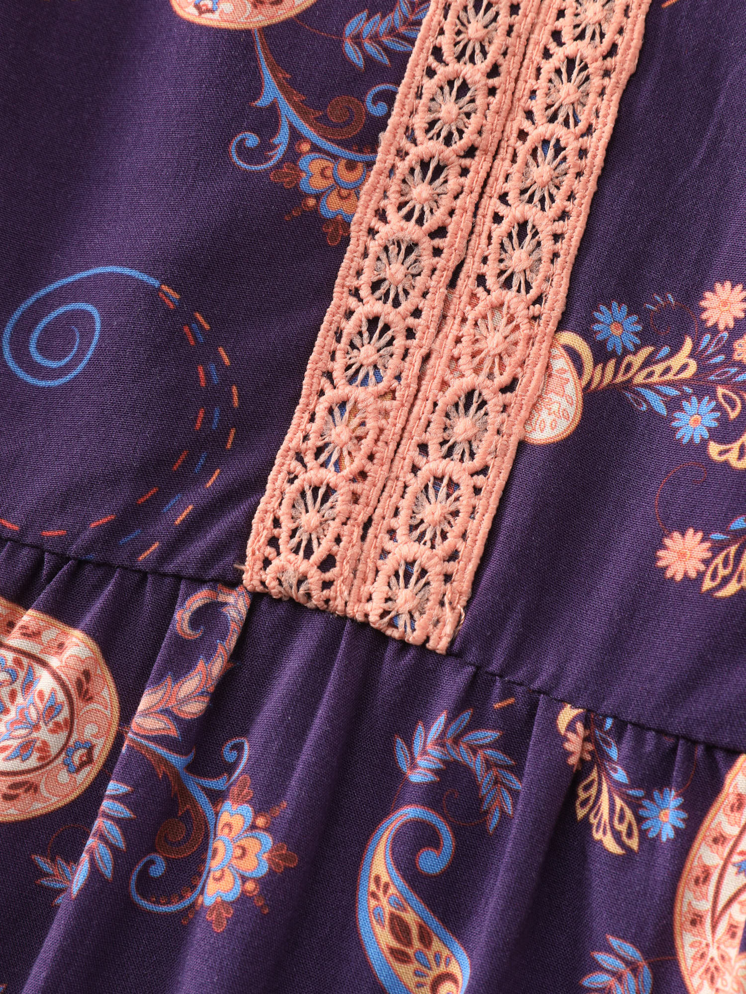 Supersoft Printed High Low Hem Blouse - Image 6