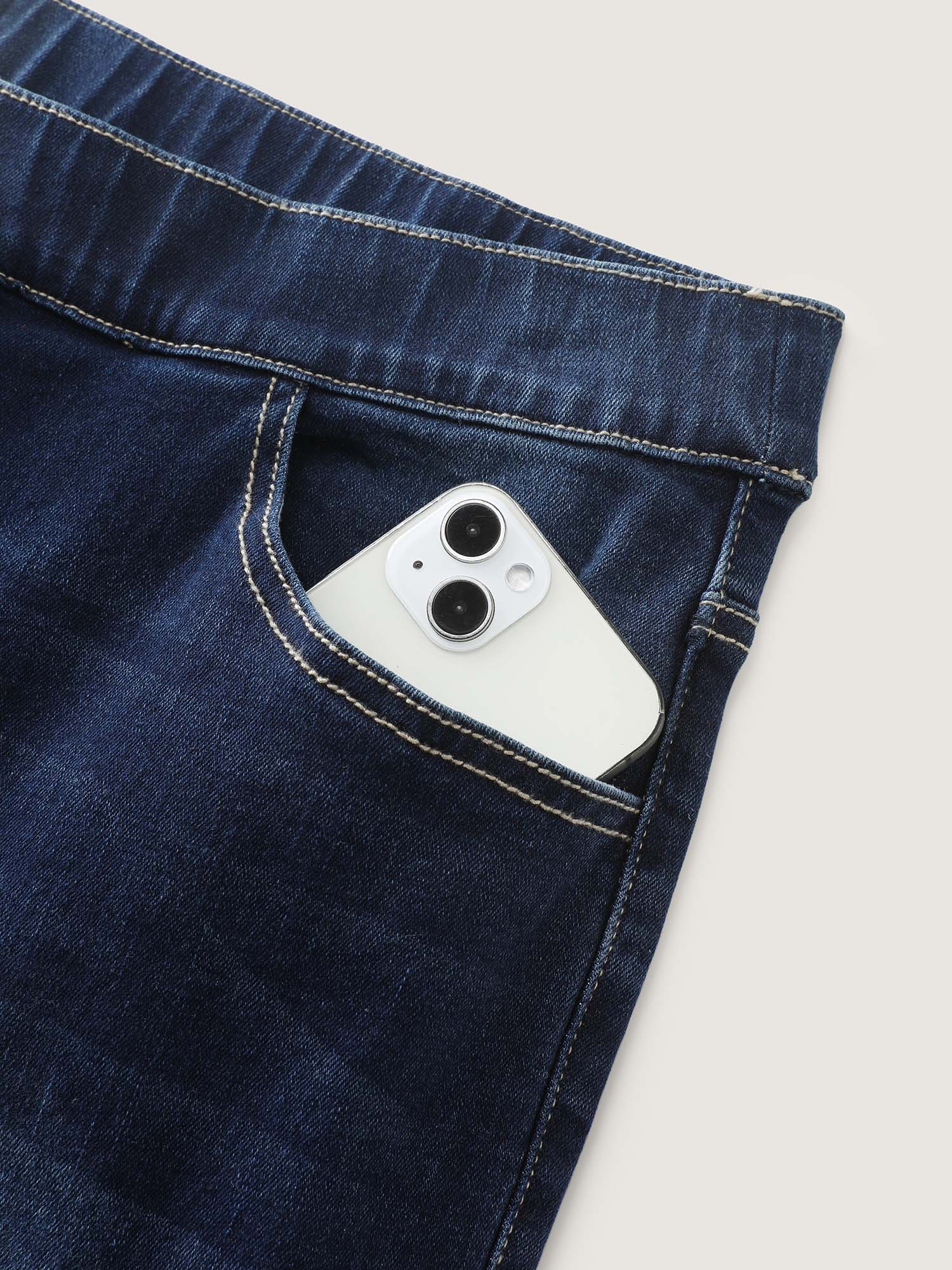 Pull-On Supersoft Flare Jeans - Image 7