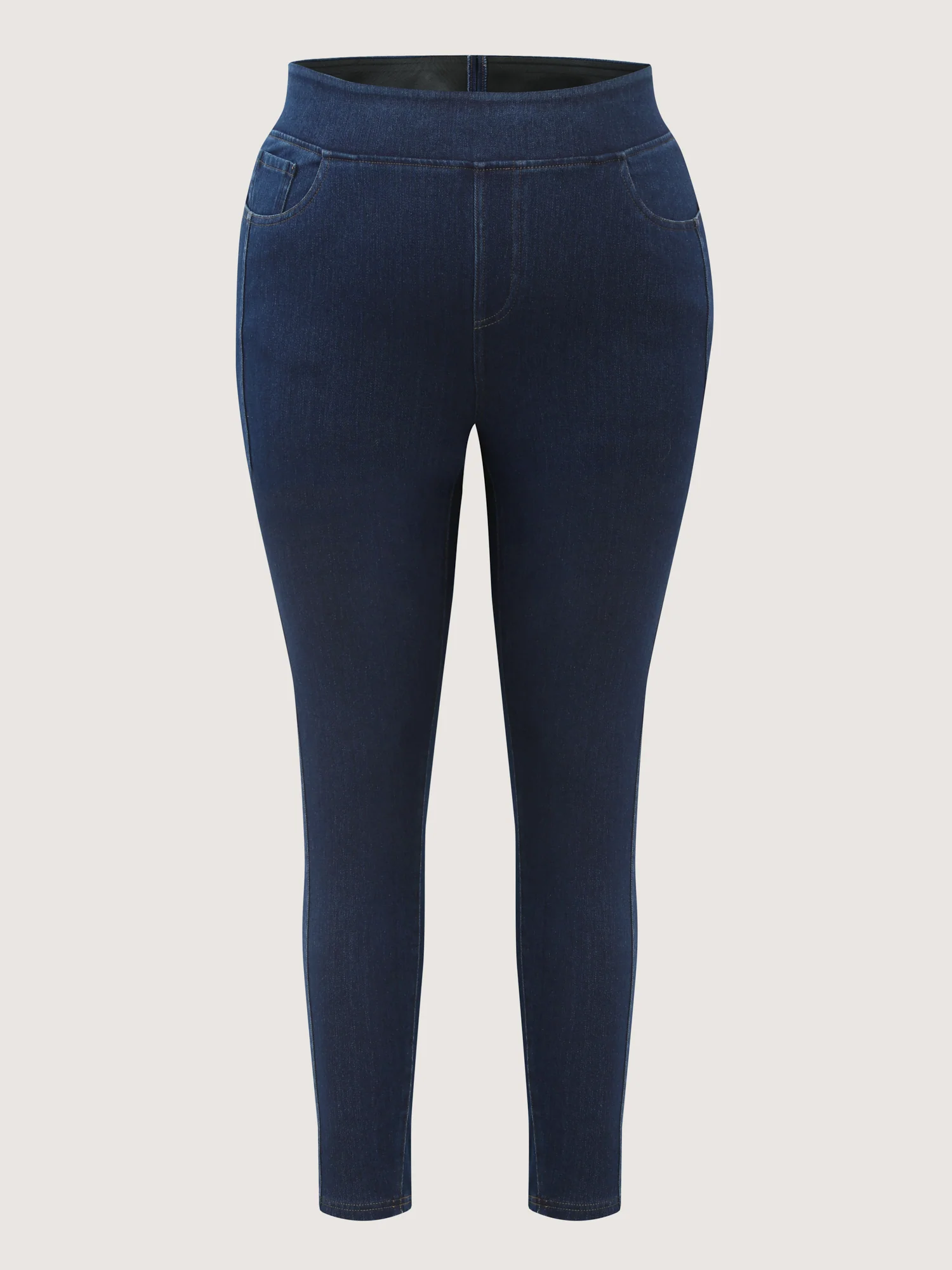 Supersoft Pull-On Wide Waistband Jeans - Image 8