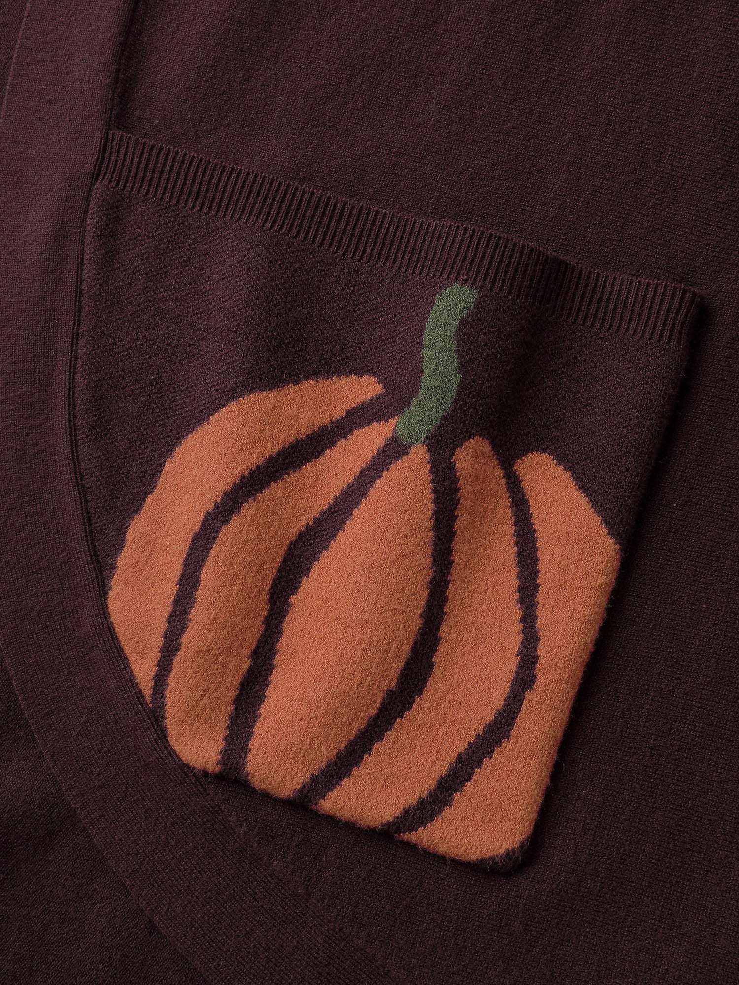 Supersoft Pumpkin Pockets Supersoft Curvy Hem Cardigan - Image 5