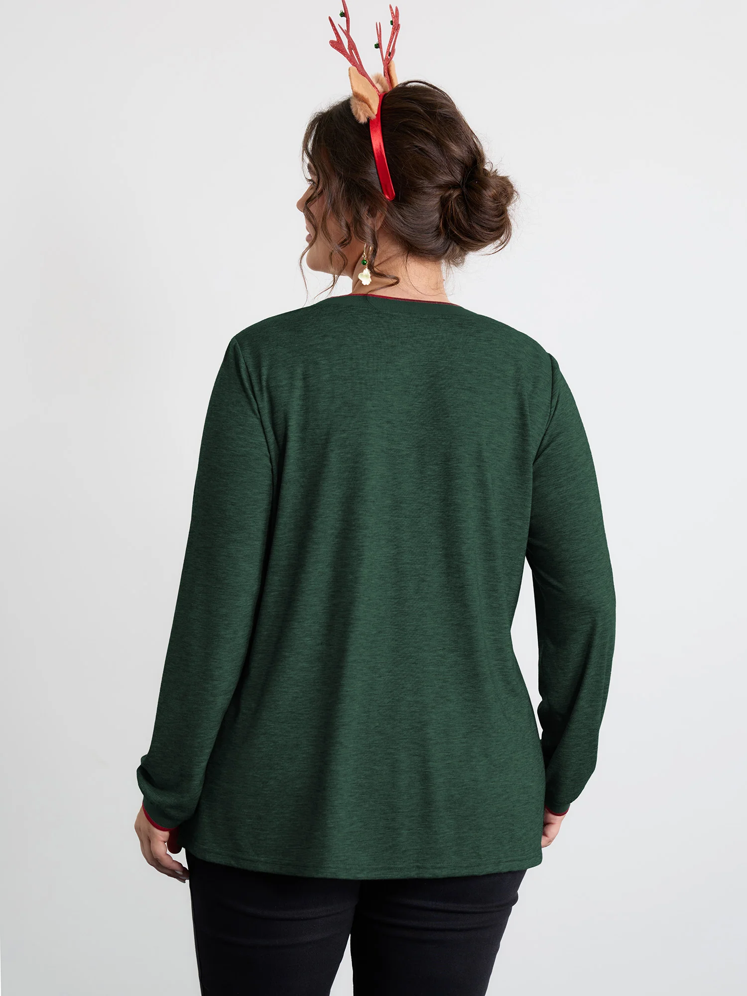 Supersoft Puppy Embroidery Contrast T-Shirt - Image 4