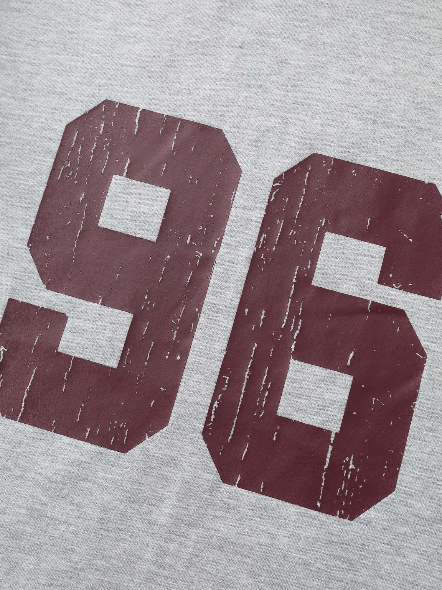 Supersoft Raglan Sleeve Printed T-Shirt - Image 5