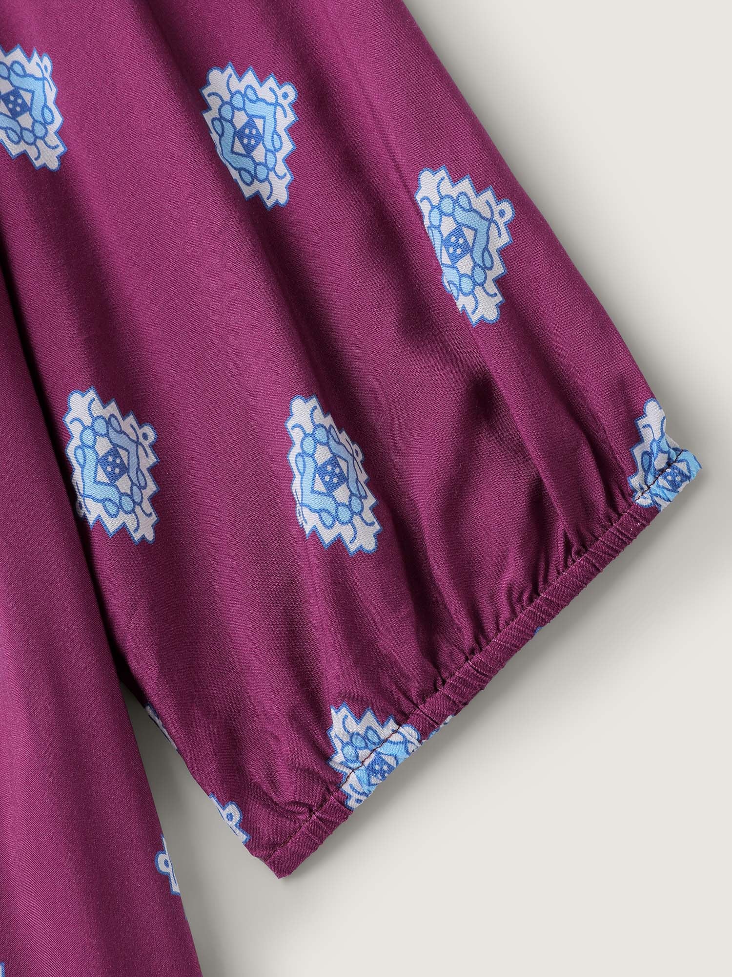 Supersoft Rayon Boho Print Maxi Dress - Image 5