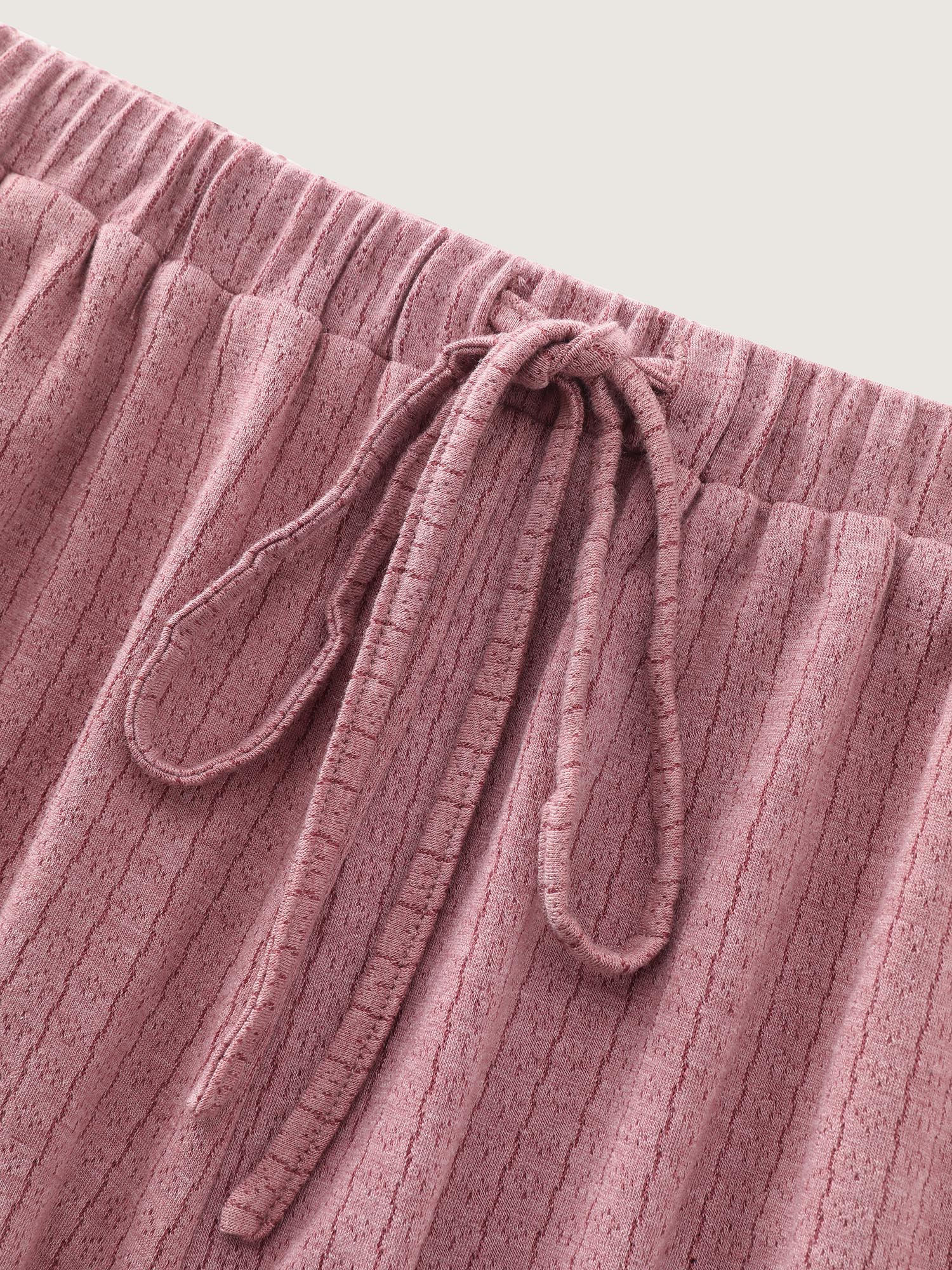Supersoft Ribbed Plain Two-Piece Lounge Set - Image 12