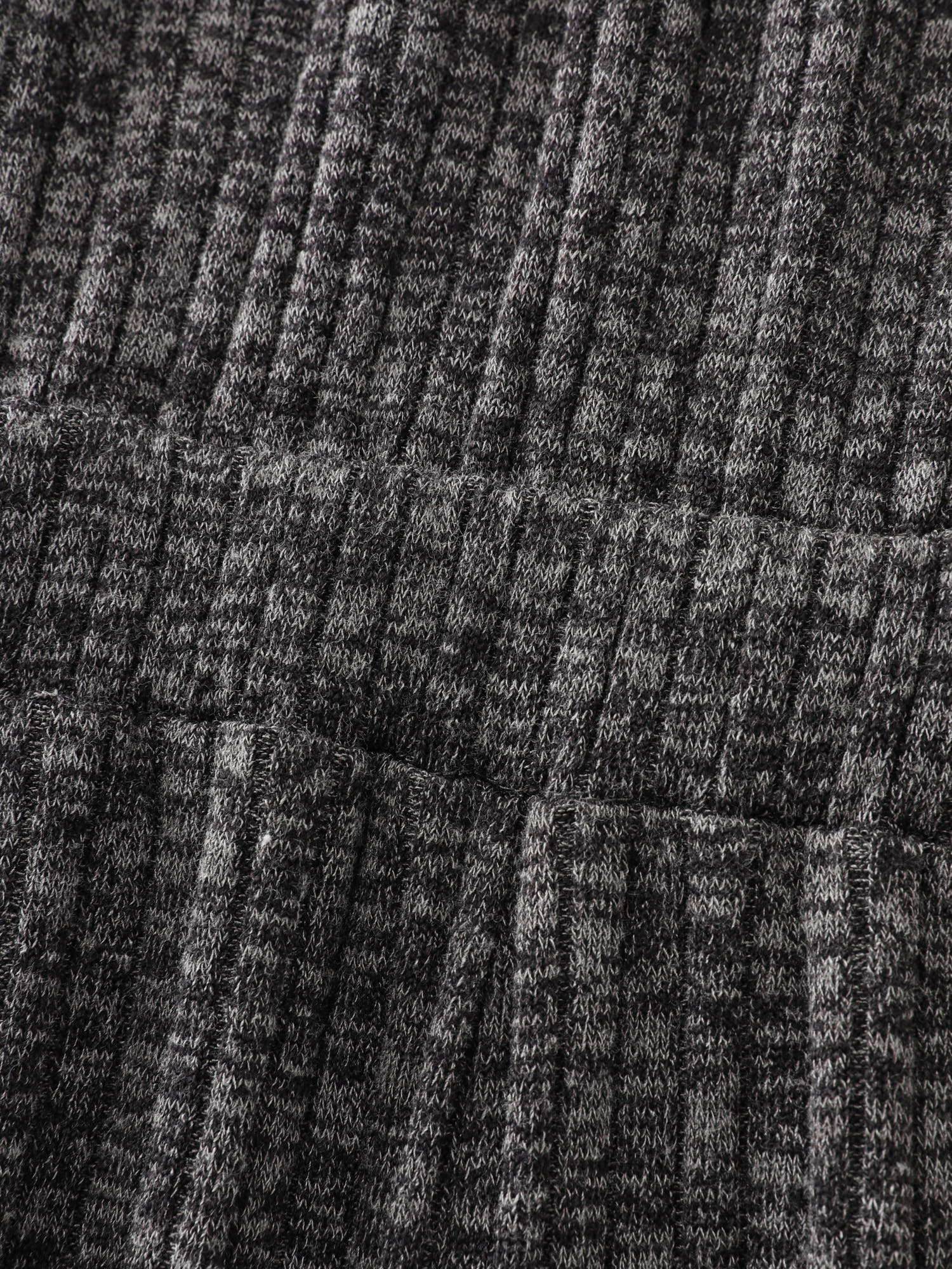 Supersoft Ribbed Pockets Back-Tie Lounge Jumpsuit - Image 6