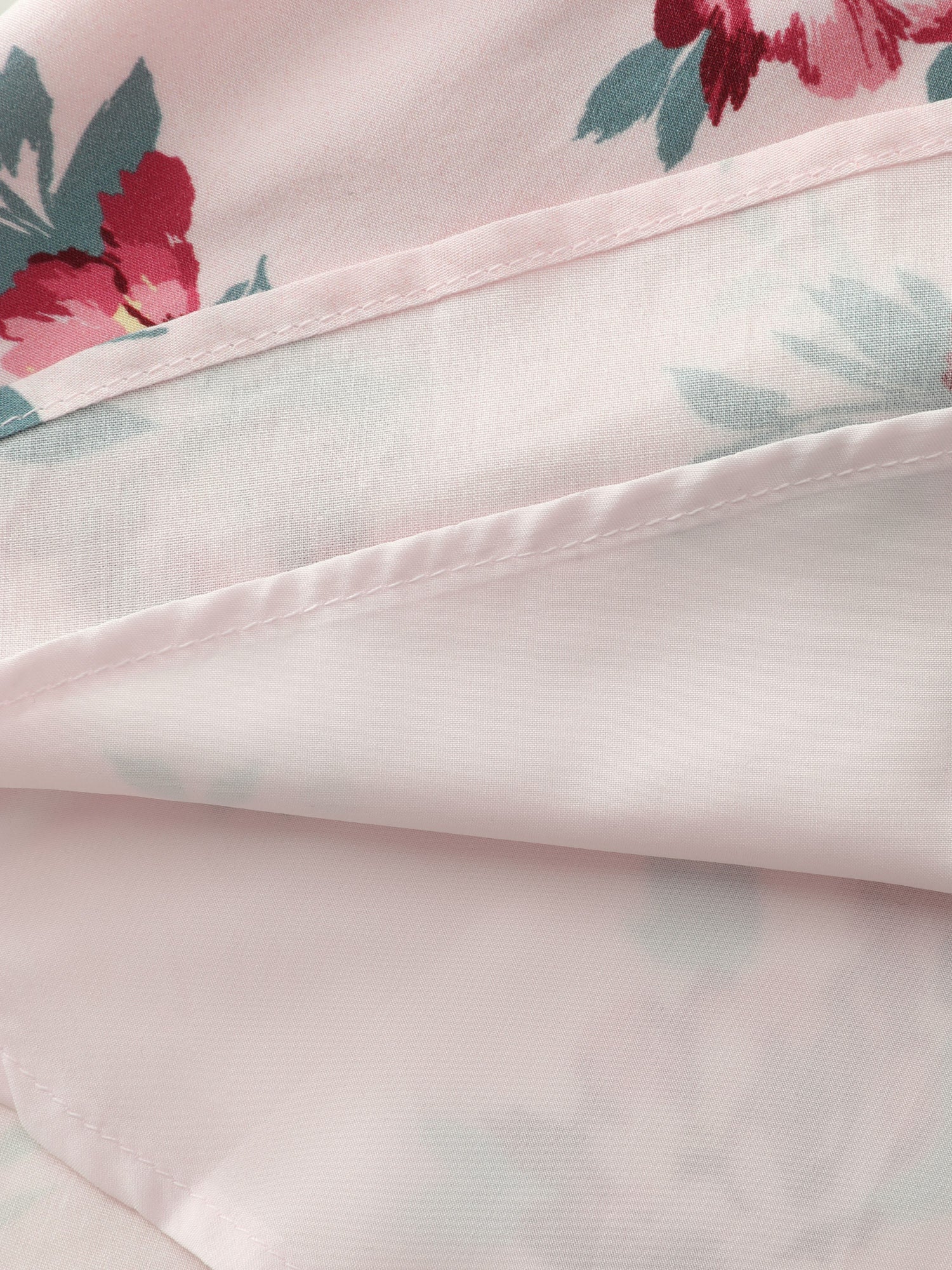 Supersoft Rose Print V-Neck Blouse - Image 6