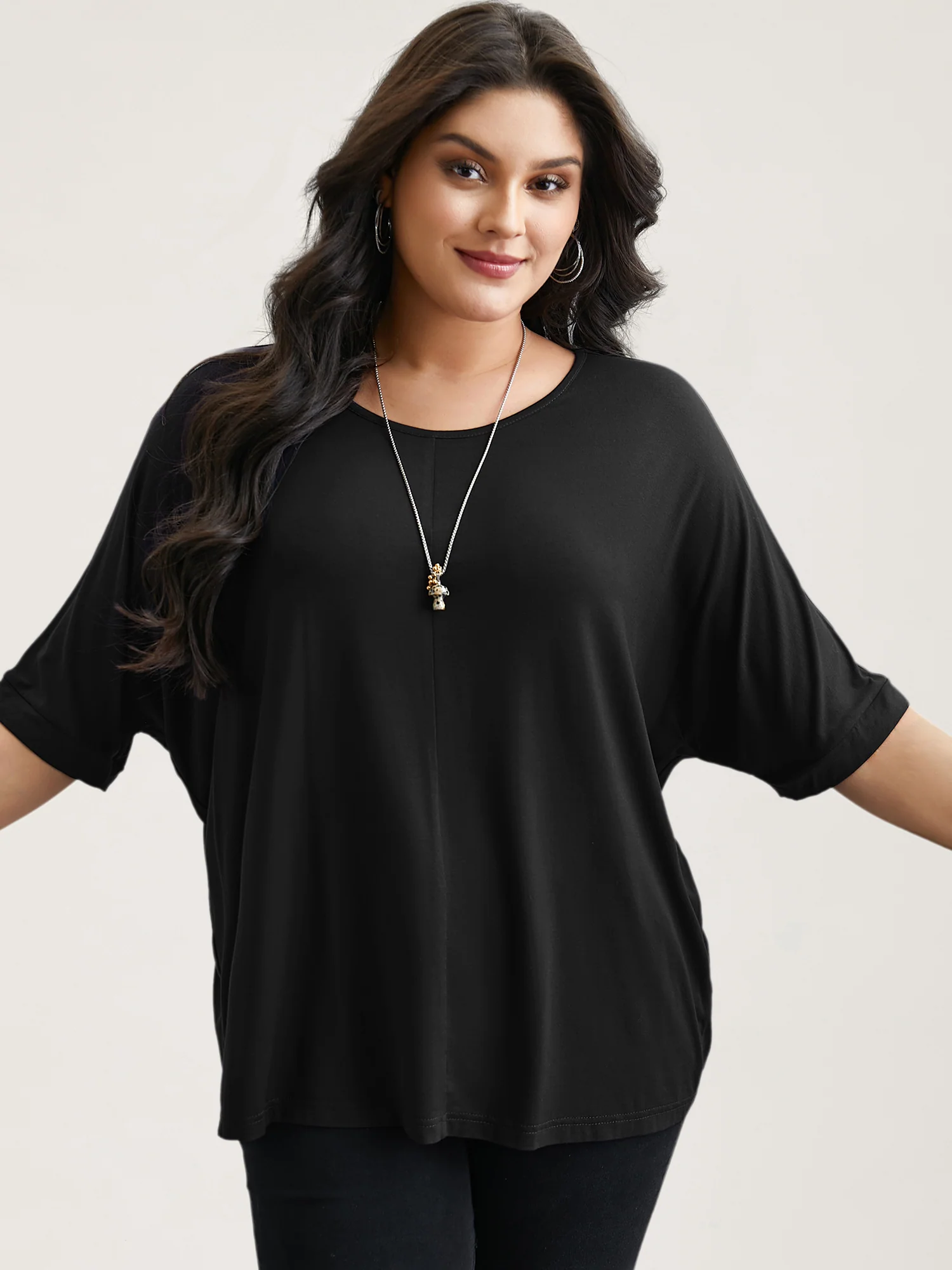 Supersoft Round Neck Plain T-Shirt - Image 11