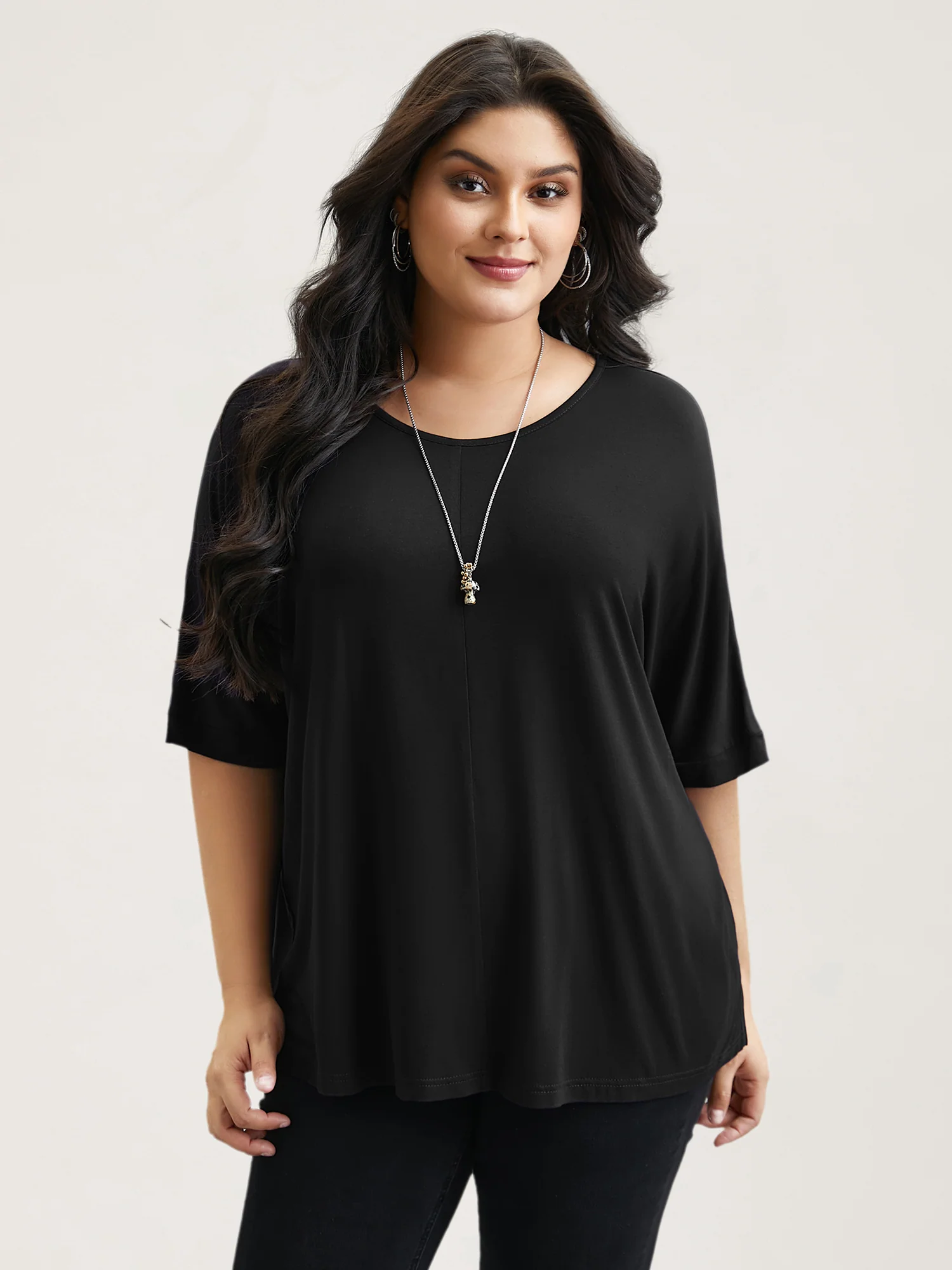 Supersoft Round Neck Plain T-Shirt - Image 12