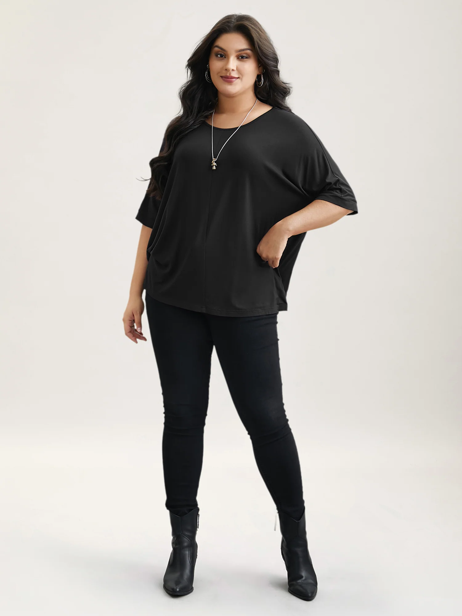 Supersoft Round Neck Plain T-Shirt - Image 13