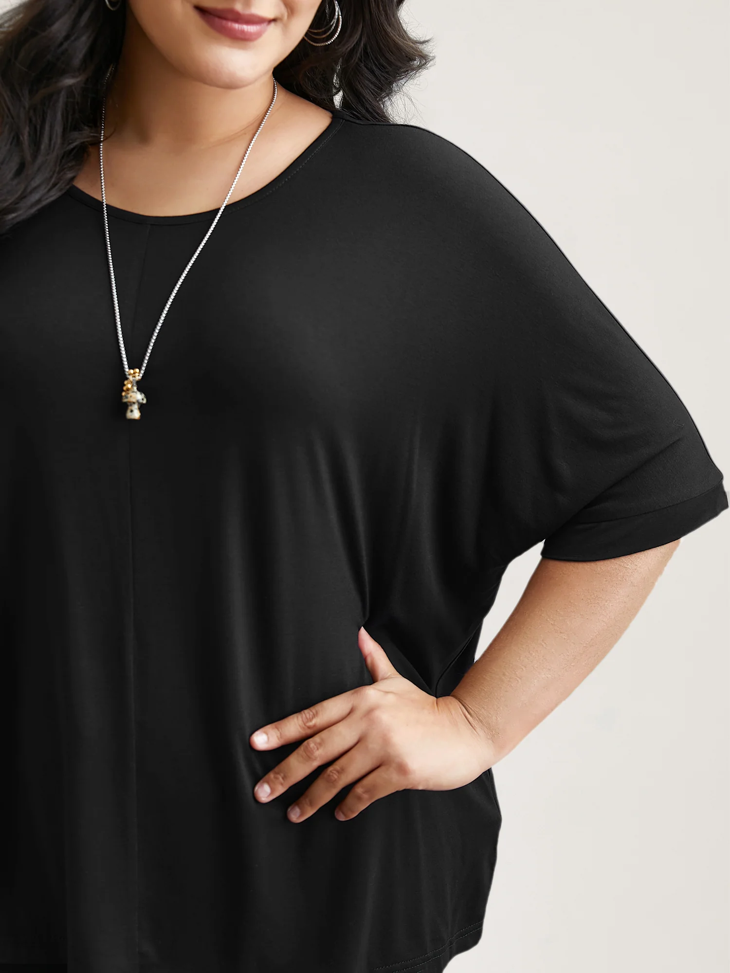 Supersoft Round Neck Plain T-Shirt - Image 14