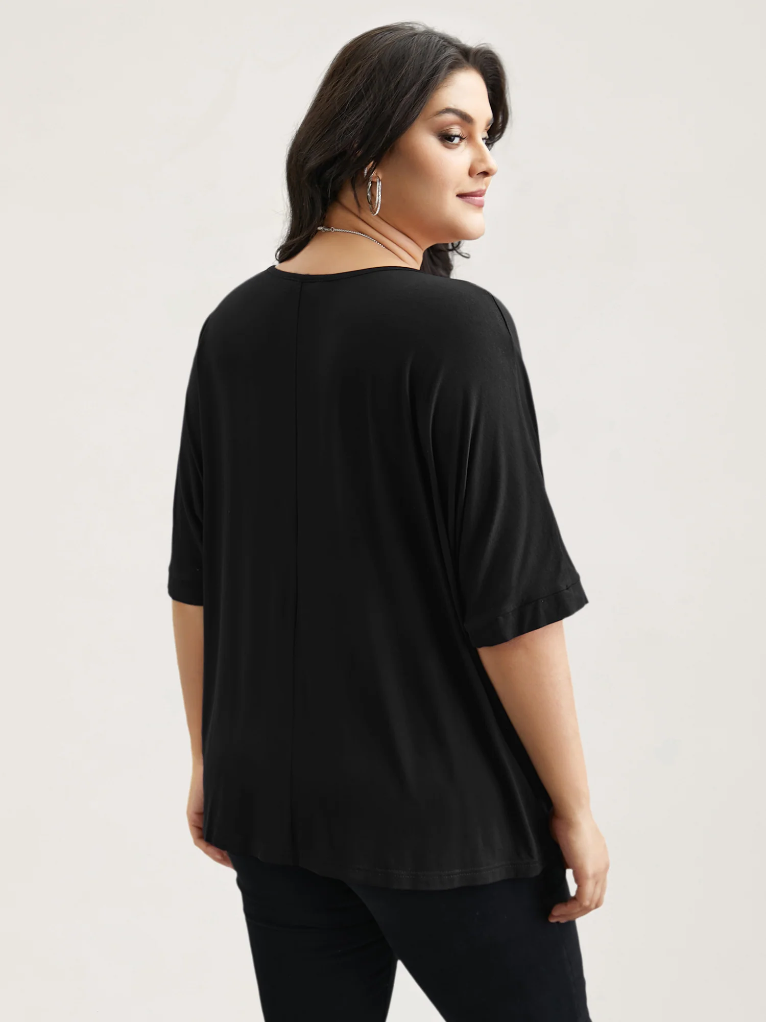 Supersoft Round Neck Plain T-Shirt - Image 15