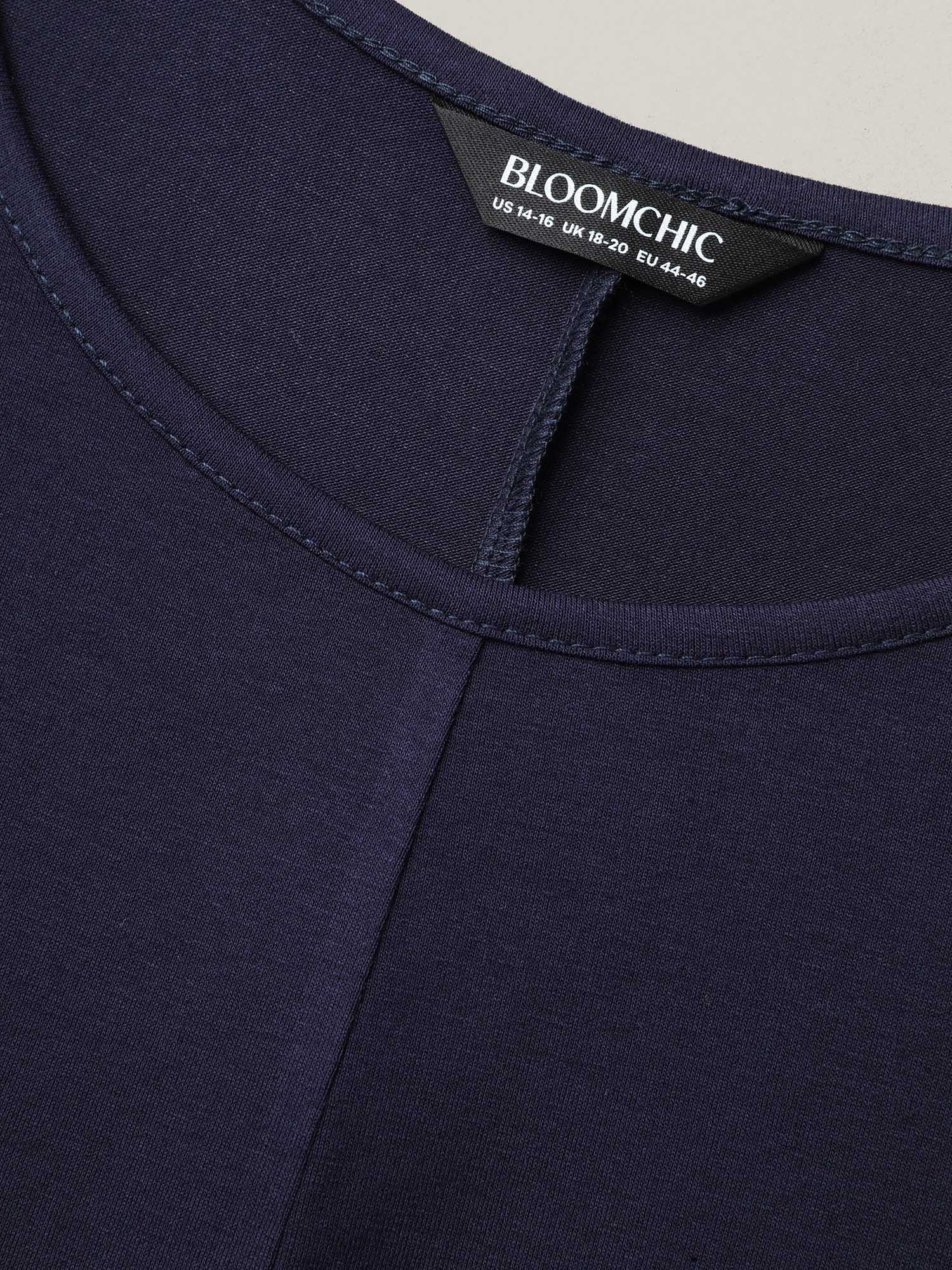 Supersoft Round Neck Plain T-Shirt - Image 26