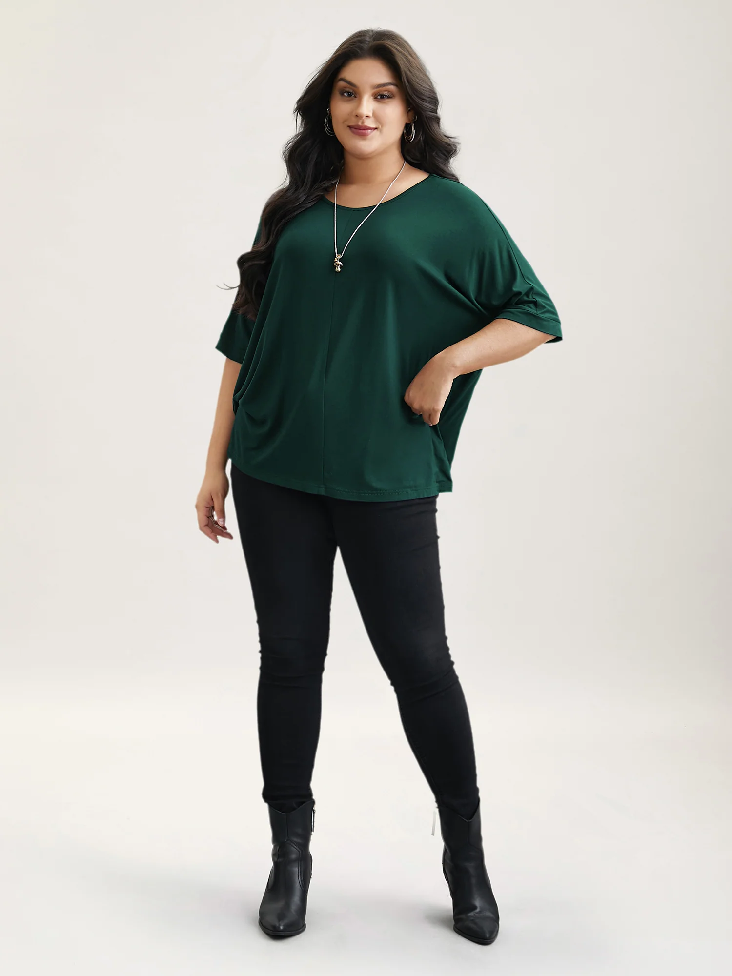 Supersoft Round Neck Plain T-Shirt - Image 8