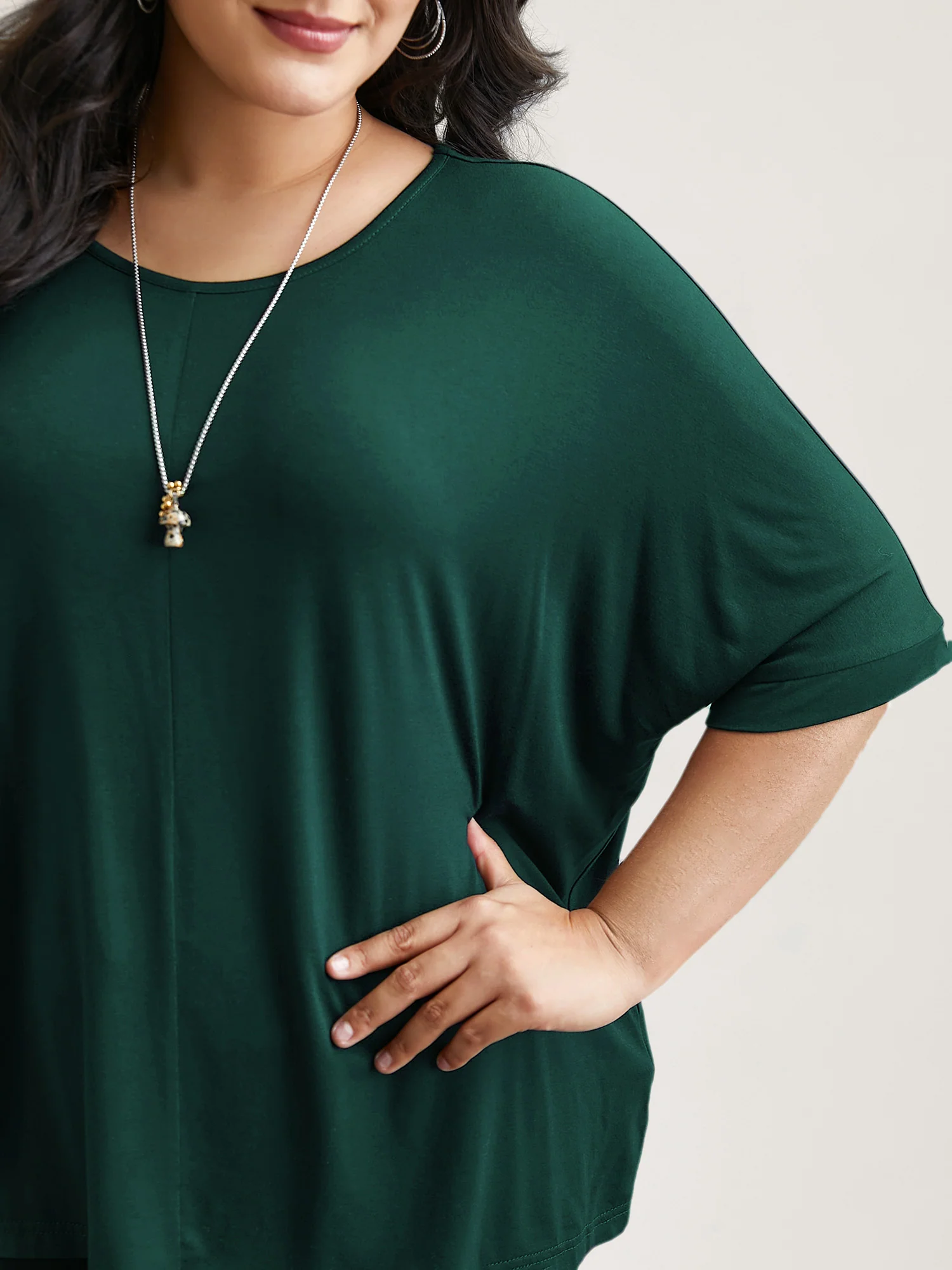 Supersoft Round Neck Plain T-Shirt - Image 9