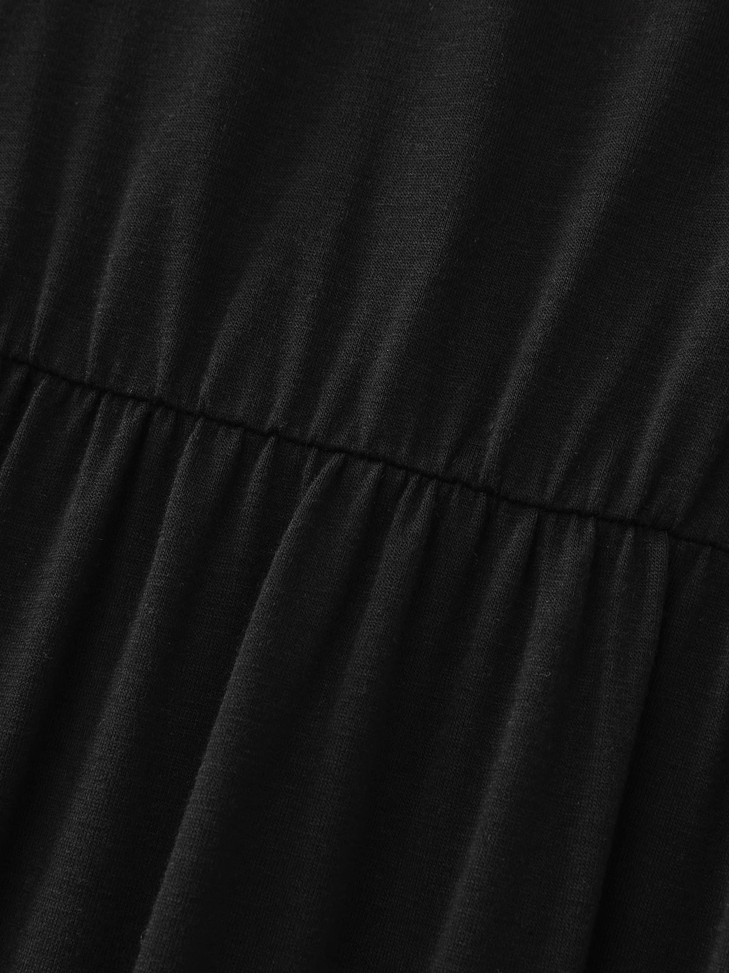 Supersoft Round Neckline Plain Midi Dress - Image 6