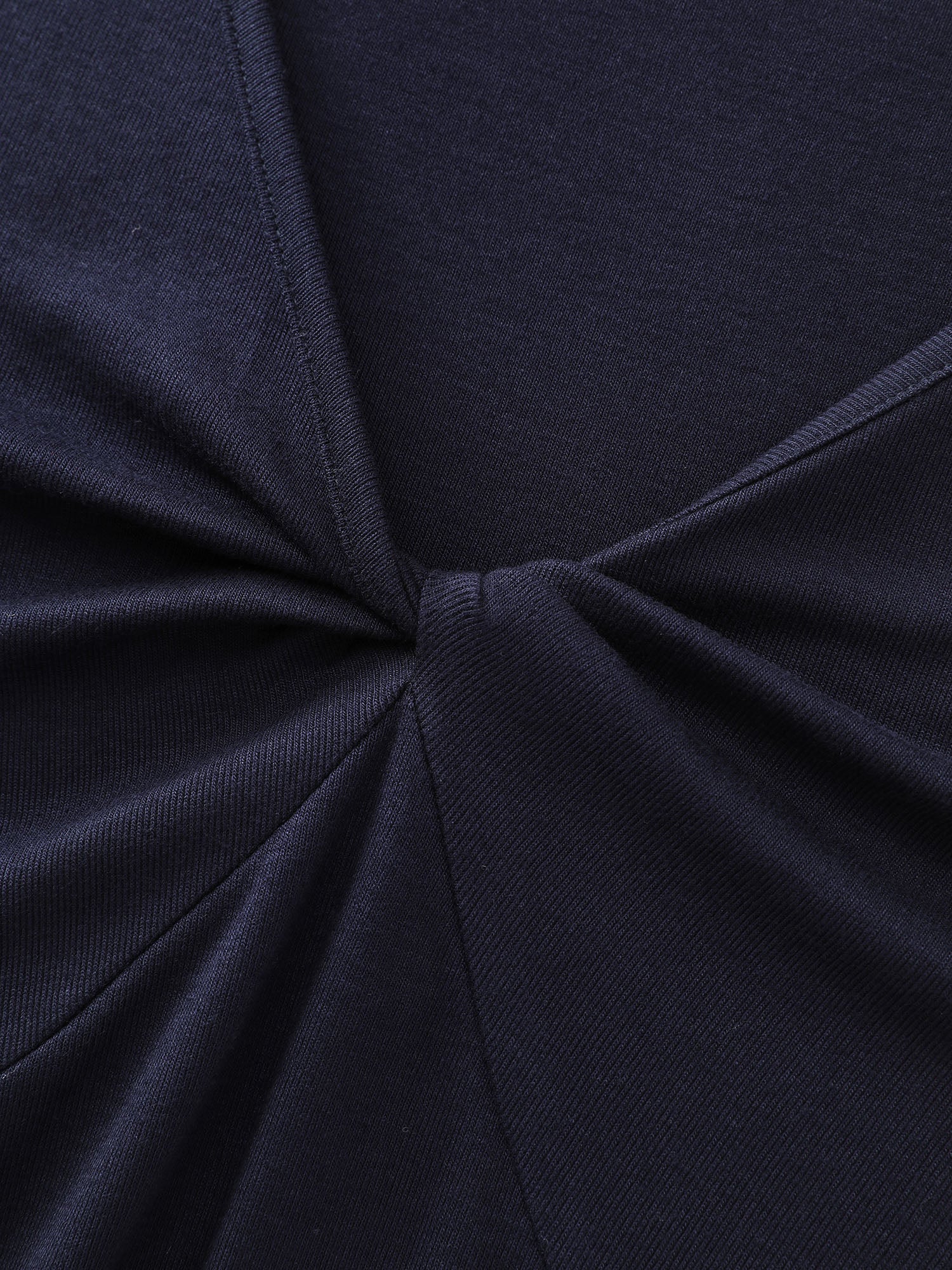 Supersoft Ruched V-Neck T-Shirt - Image 5