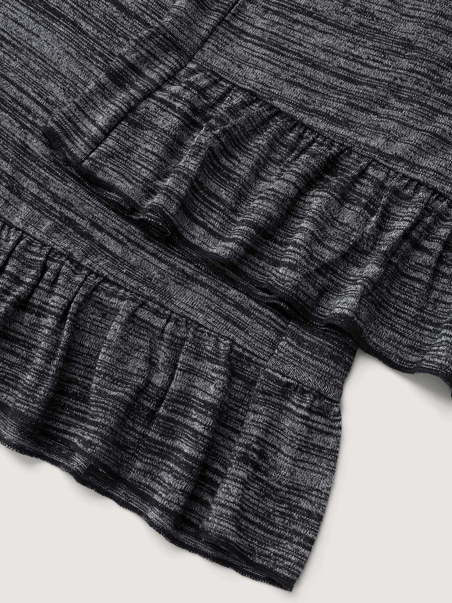 Supersoft Ruffled Hem Wide-Leg Lounge Bottoms - Image 7