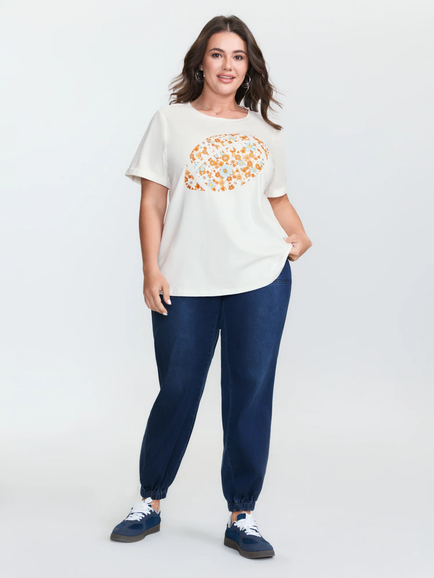 Supersoft Rugby Pattern T-Shirt - Image 3