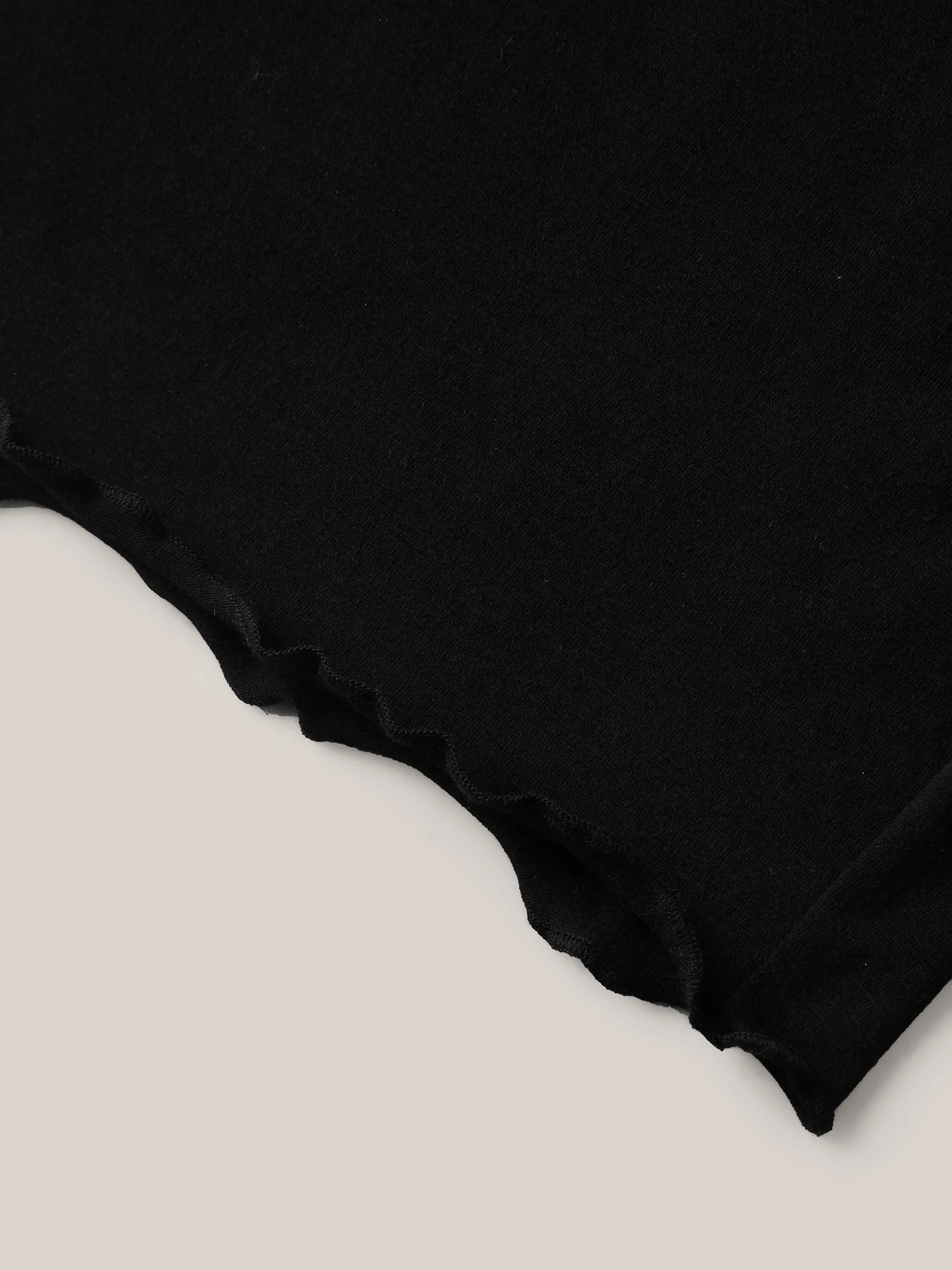 Supersoft Scalloped Hem Straight-Fit Lounge Bottoms - Image 6