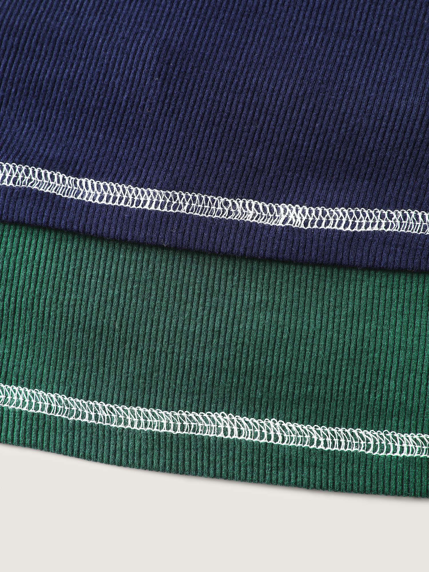 Supersoft Scoop Neckline Contrast Tank Top - Image 7