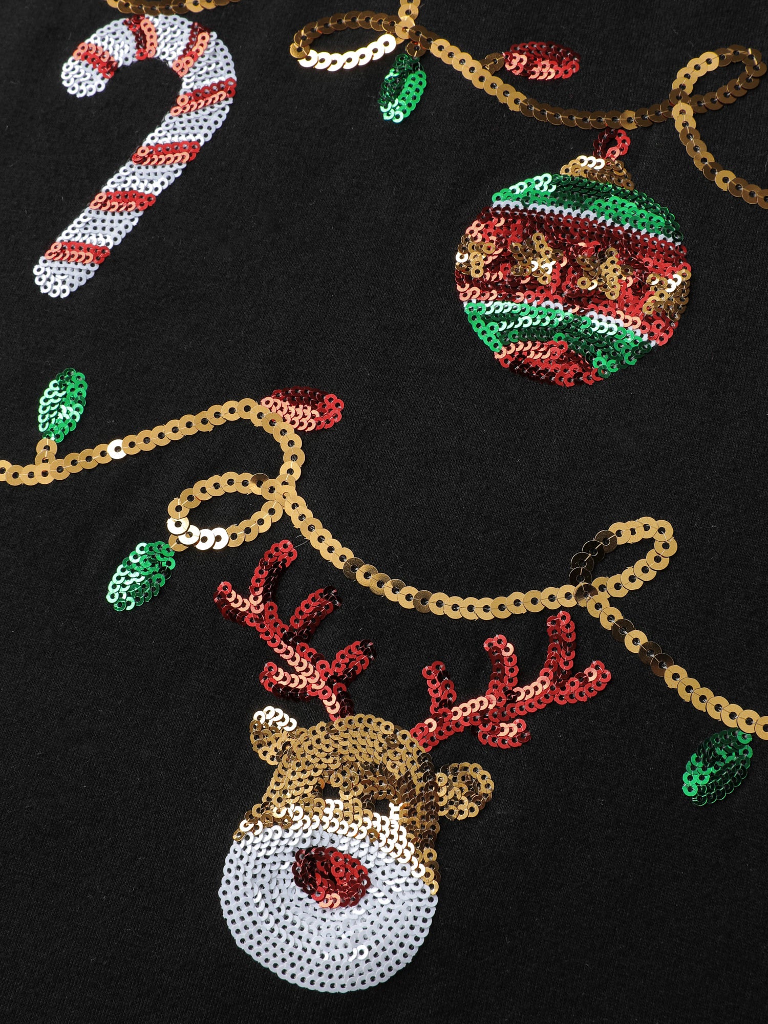 Supersoft Sequin Embroidery Sweatshirt - Image 6
