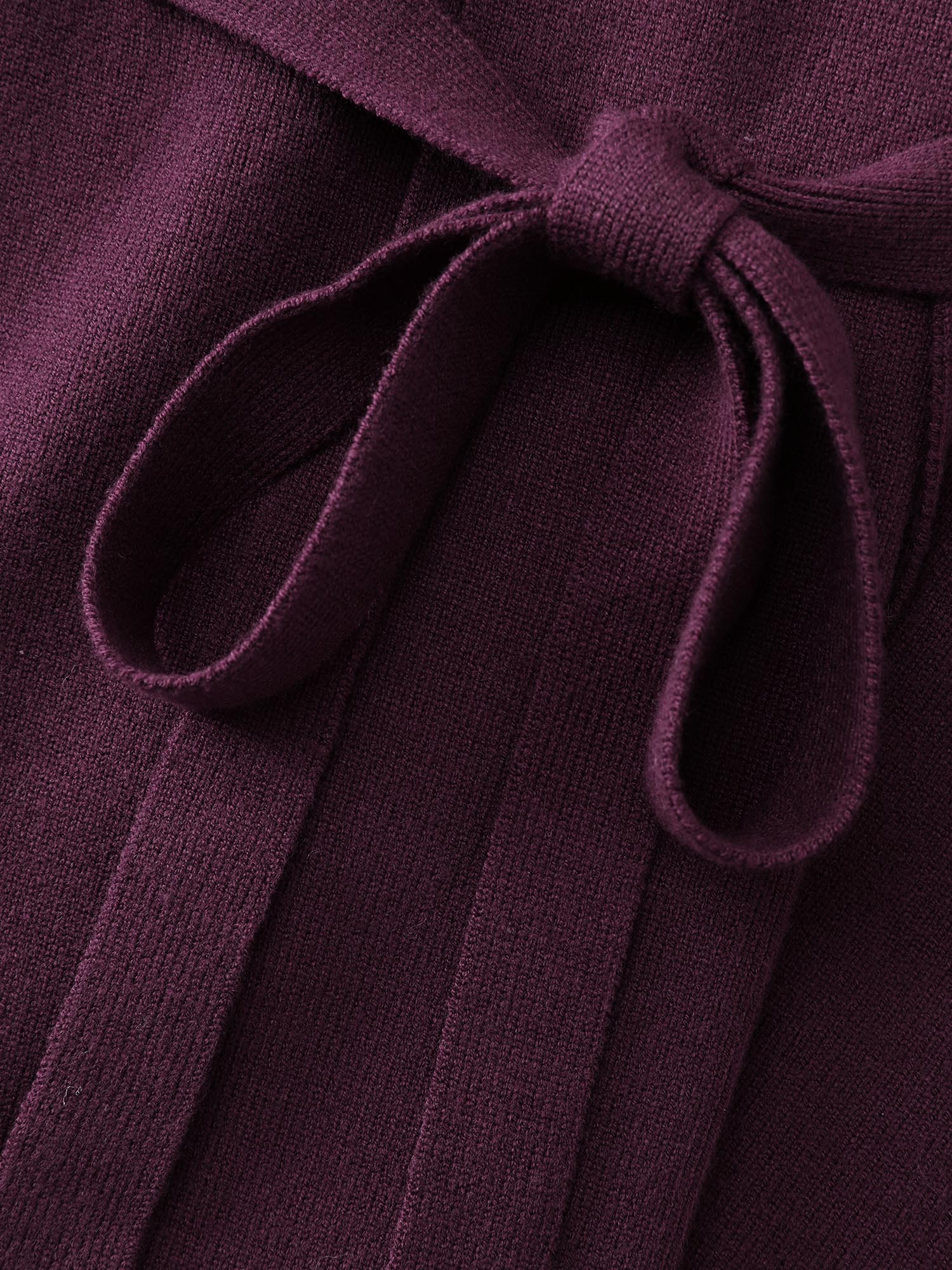 Supersoft Shawl Collar Belted Knit Cardigan - Image 6