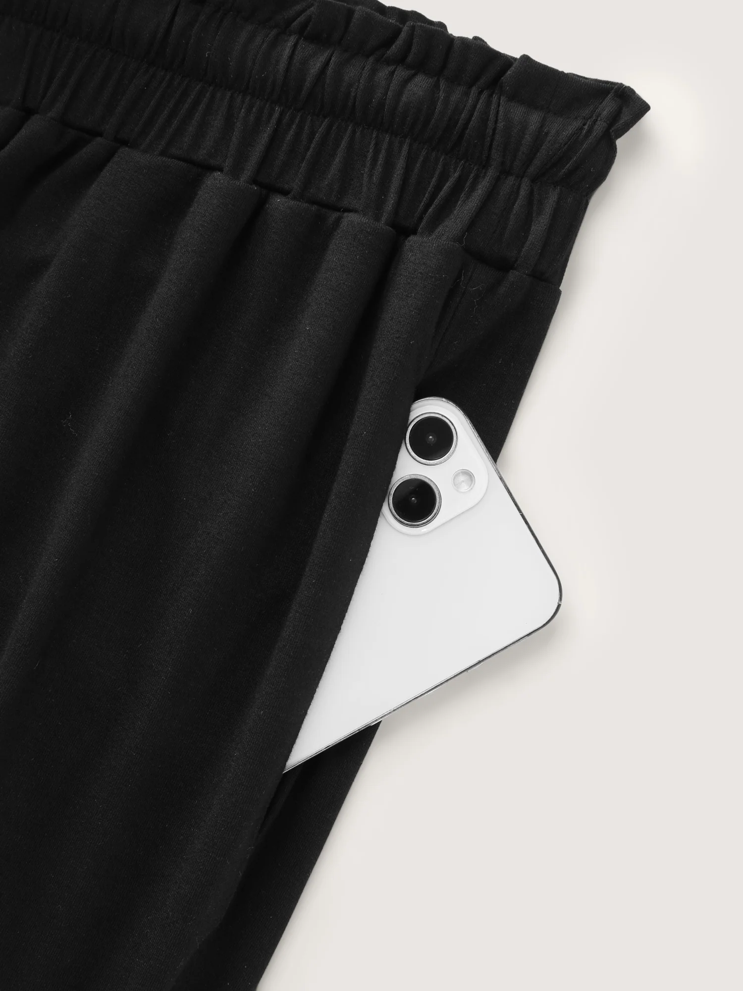 Supersoft Shirred Drawstring Waist Pants - Image 7