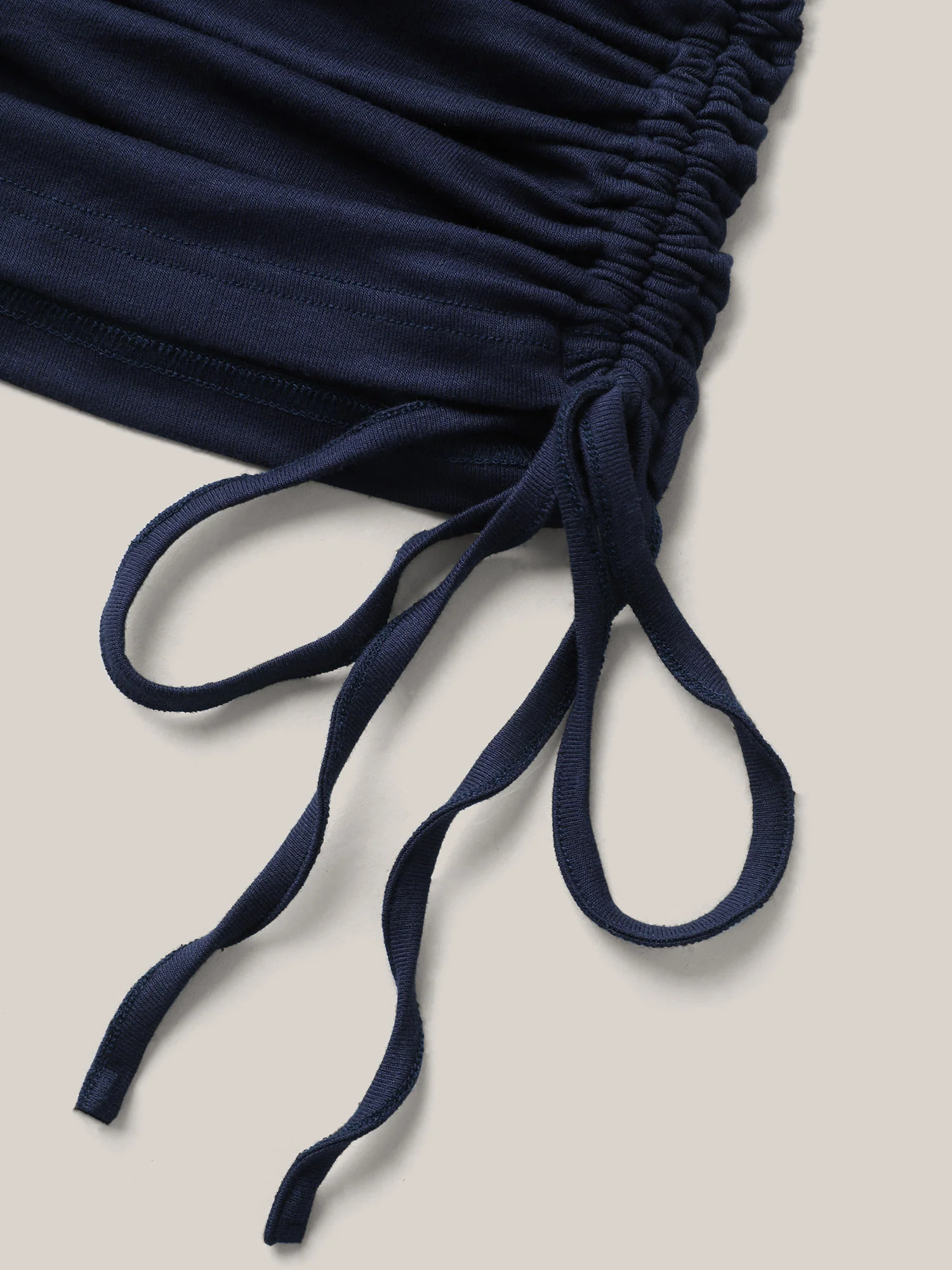 Supersoft Side Drawstrings Fitted T-Shirt - Image 5