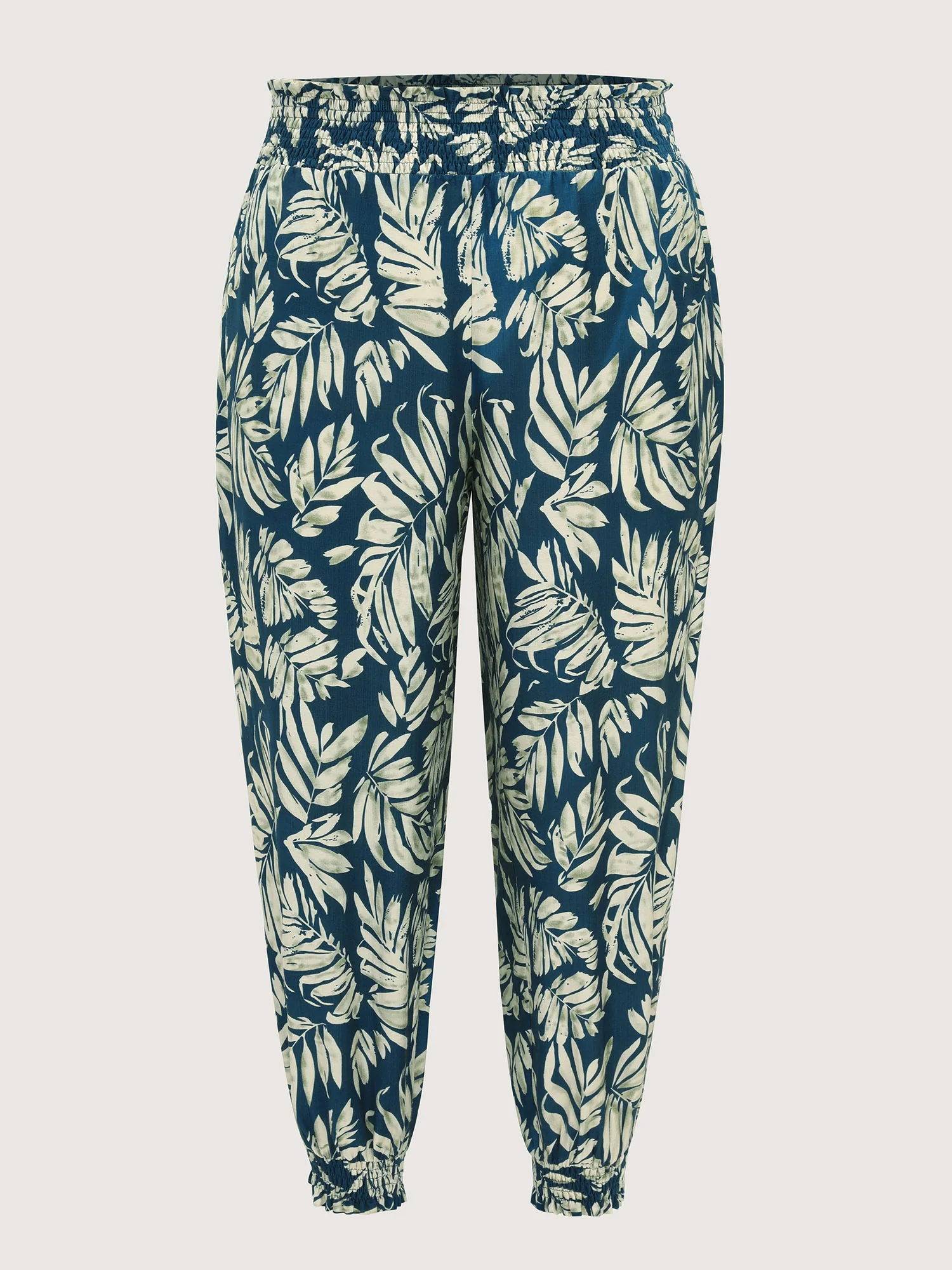 Supersoft Silohuette Flower Shirred Cuff Pants - Image 8