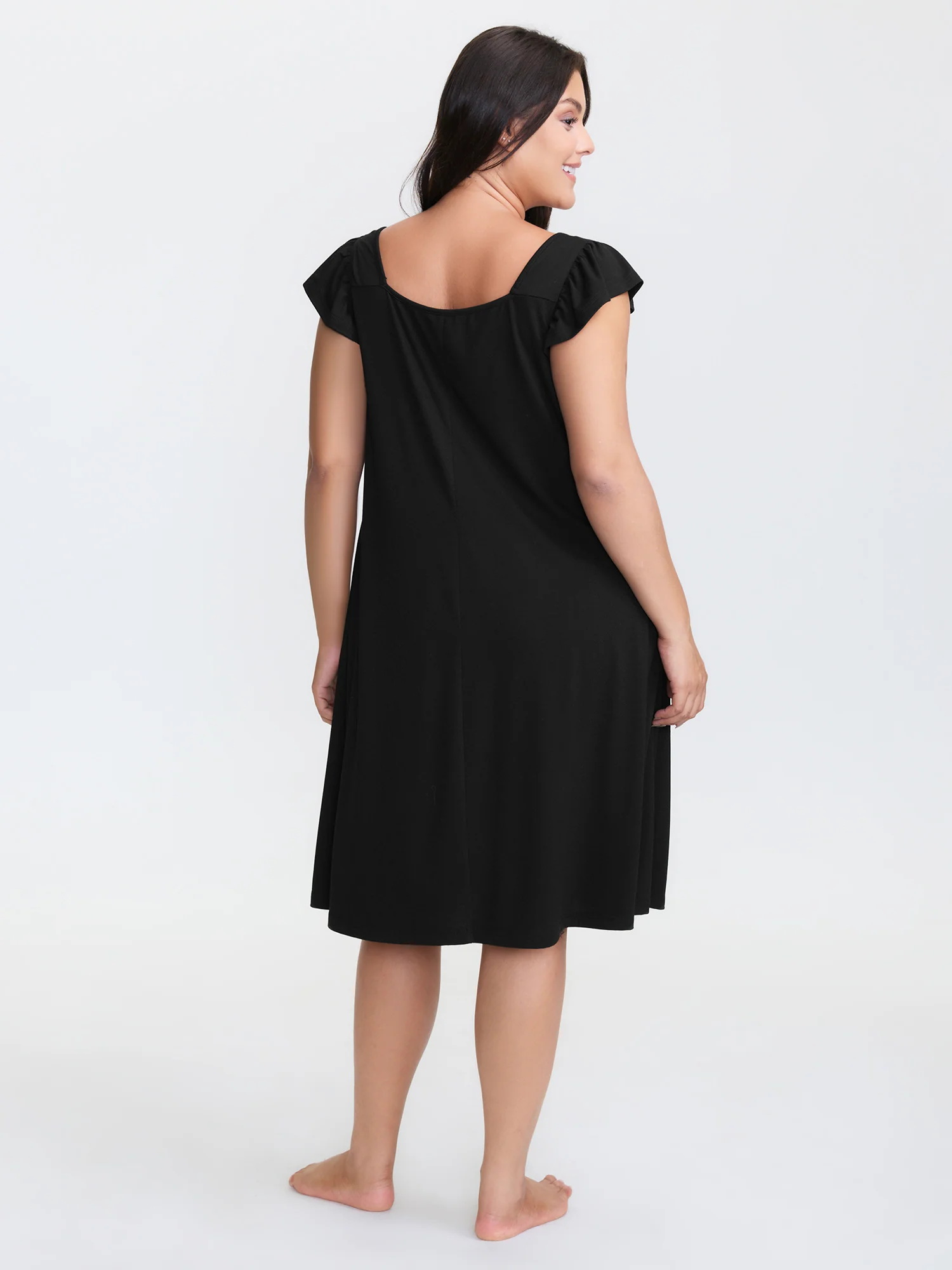 Supersoft Sleep Worthy Pockets Lounge Dress - Image 4