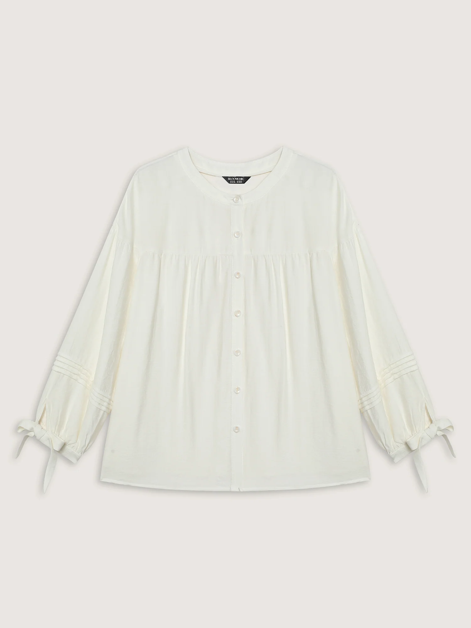 Supersoft Sleeve-Tie Button-Down Shirt - Image 8
