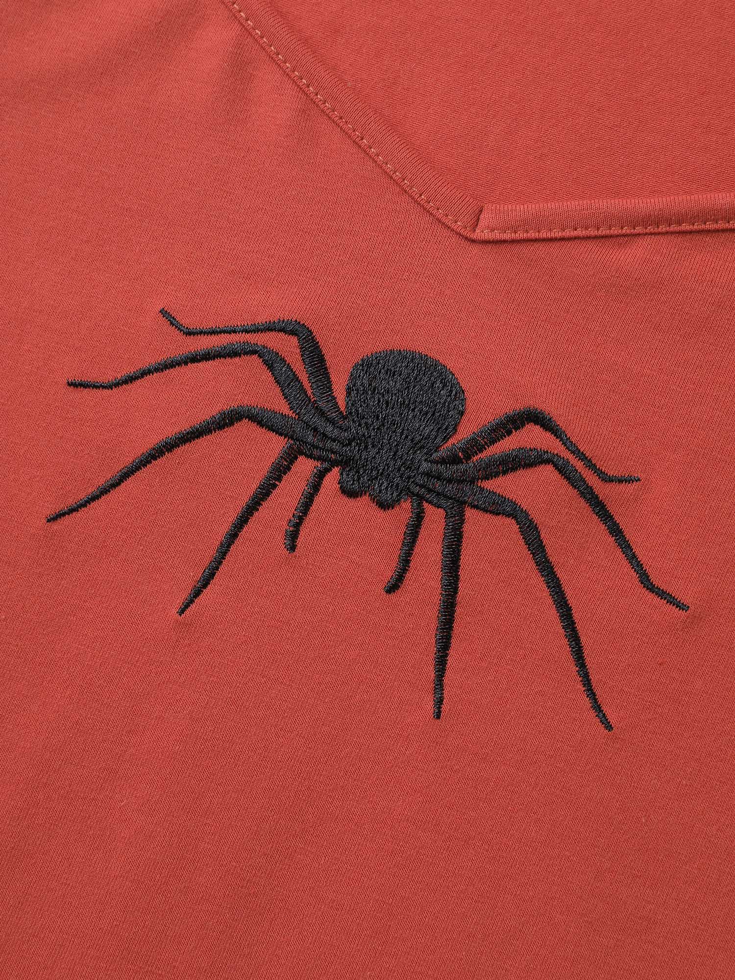 Supersoft Spider Embroidery T-Shirt - Image 5