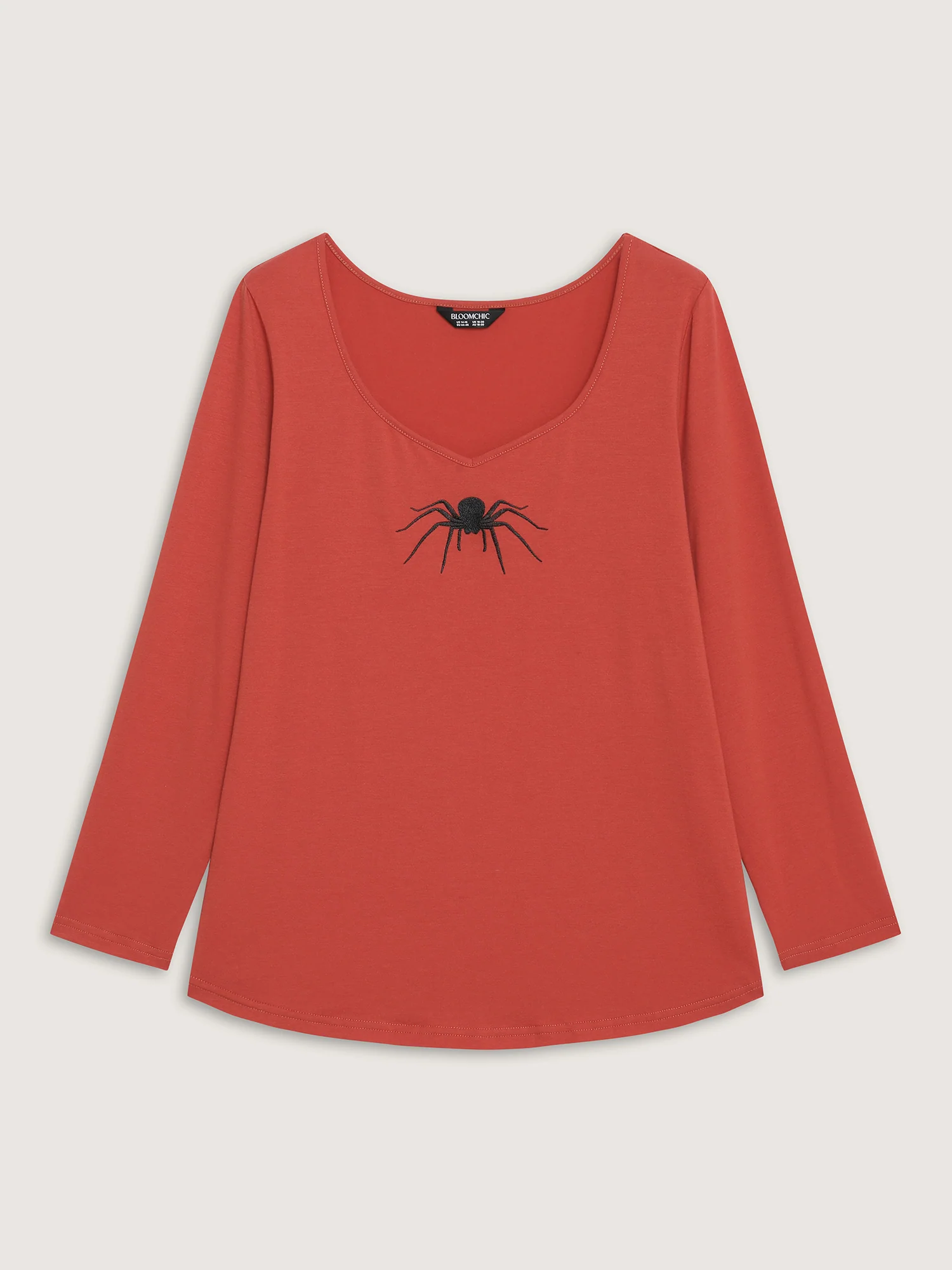 Supersoft Spider Embroidery T-Shirt - Image 6