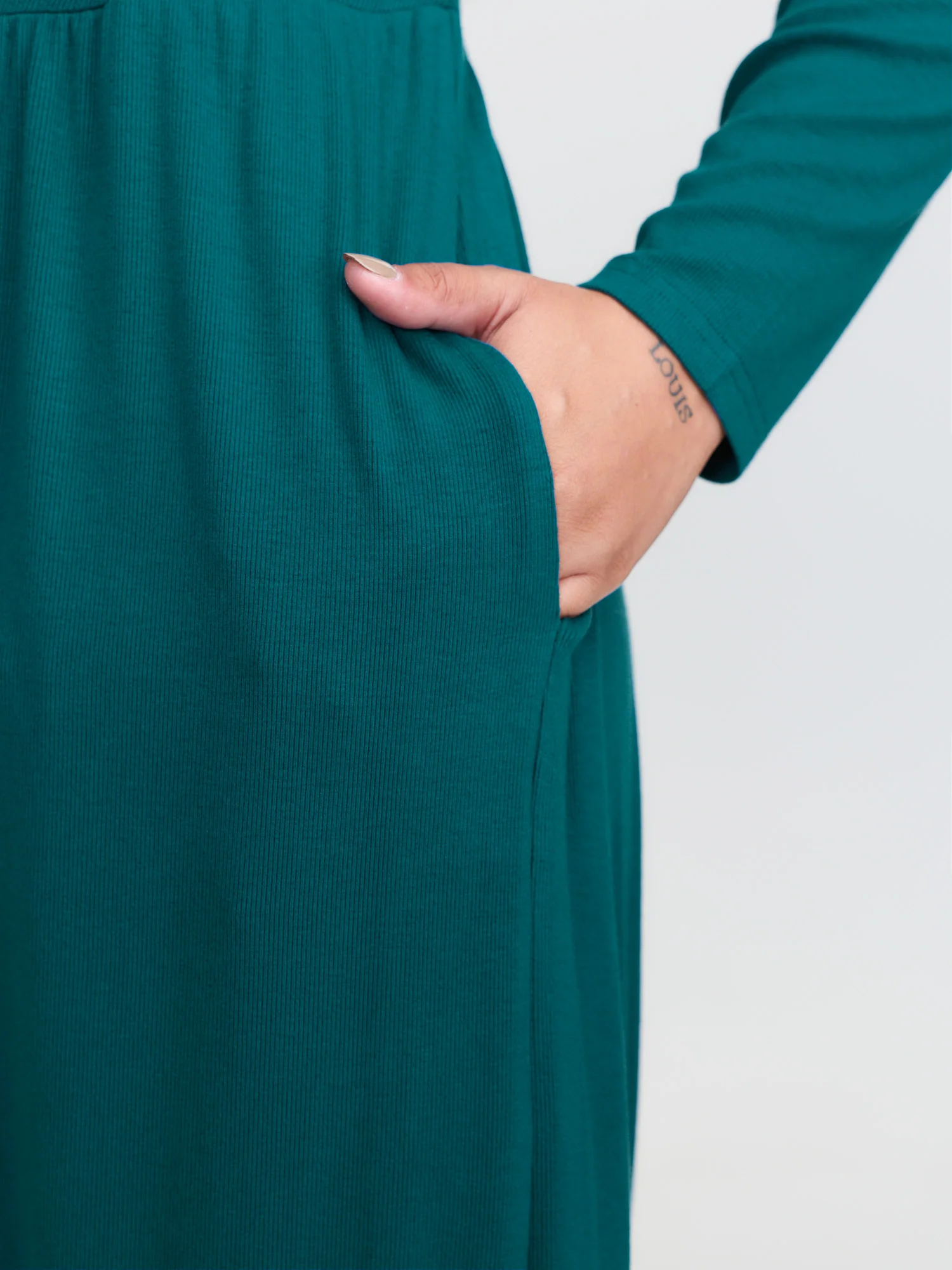 Supersoft Square Neck Smocked Waist Jumpsuit - Image 5