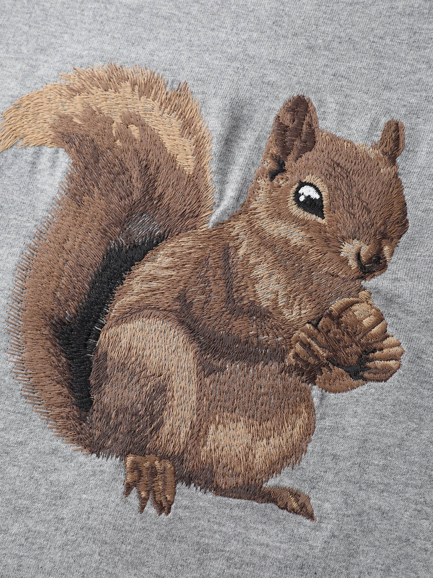 Supersoft Squirrel Embroidered Sweatshirt - Image 5