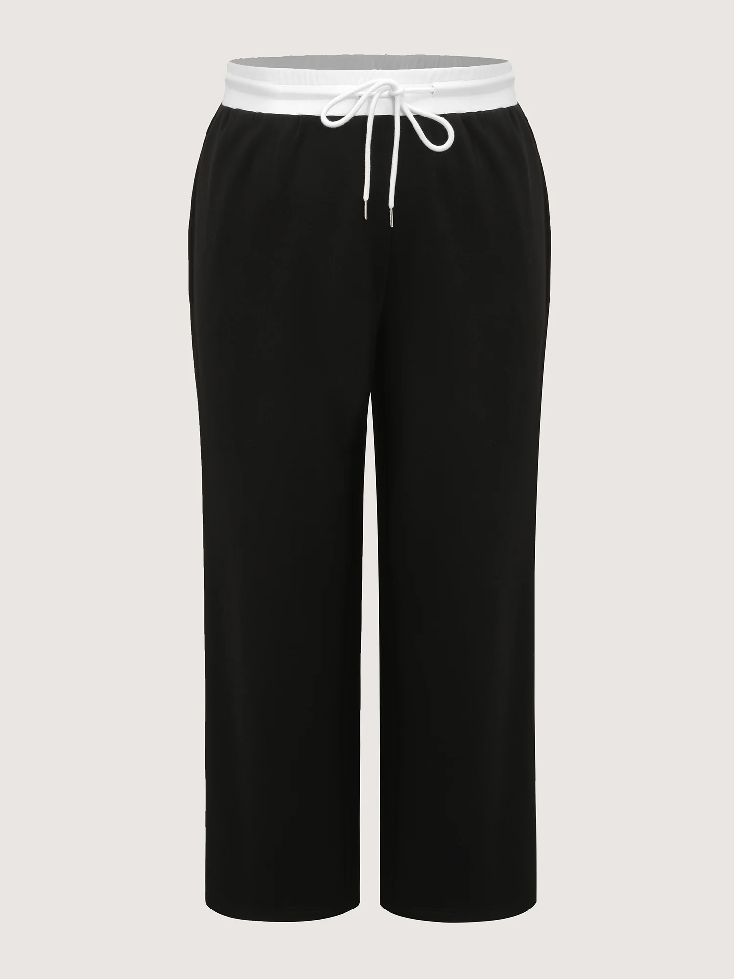 Supersoft Stretchy Drawstring Wide Waistband Pants - Image 6