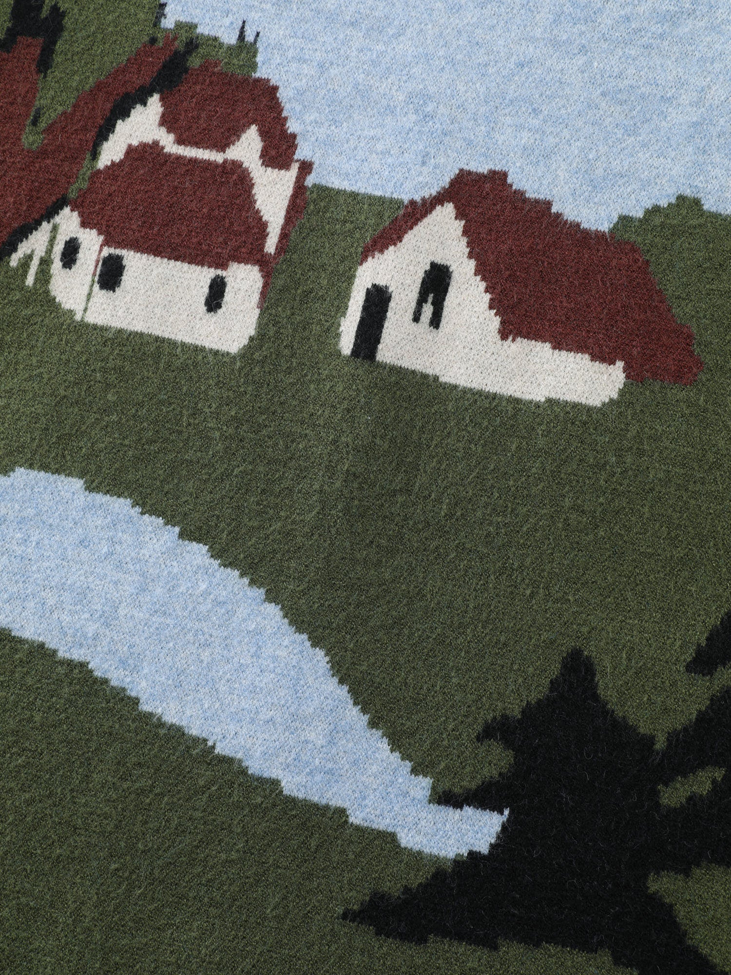 Supersoft Stretchy Farmhouse Pattern Pullover - Image 6