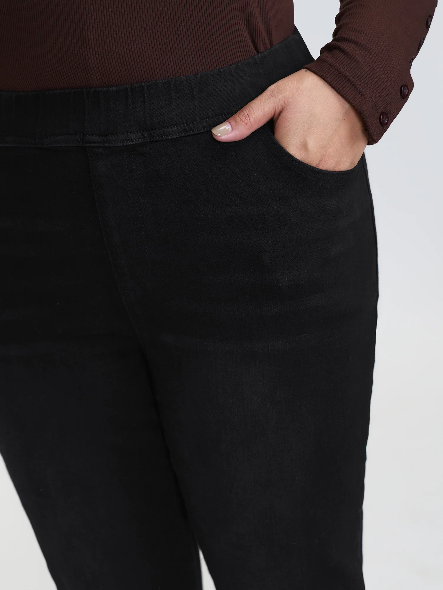 Supersoft Stretchy Flared Jeans - Image 3