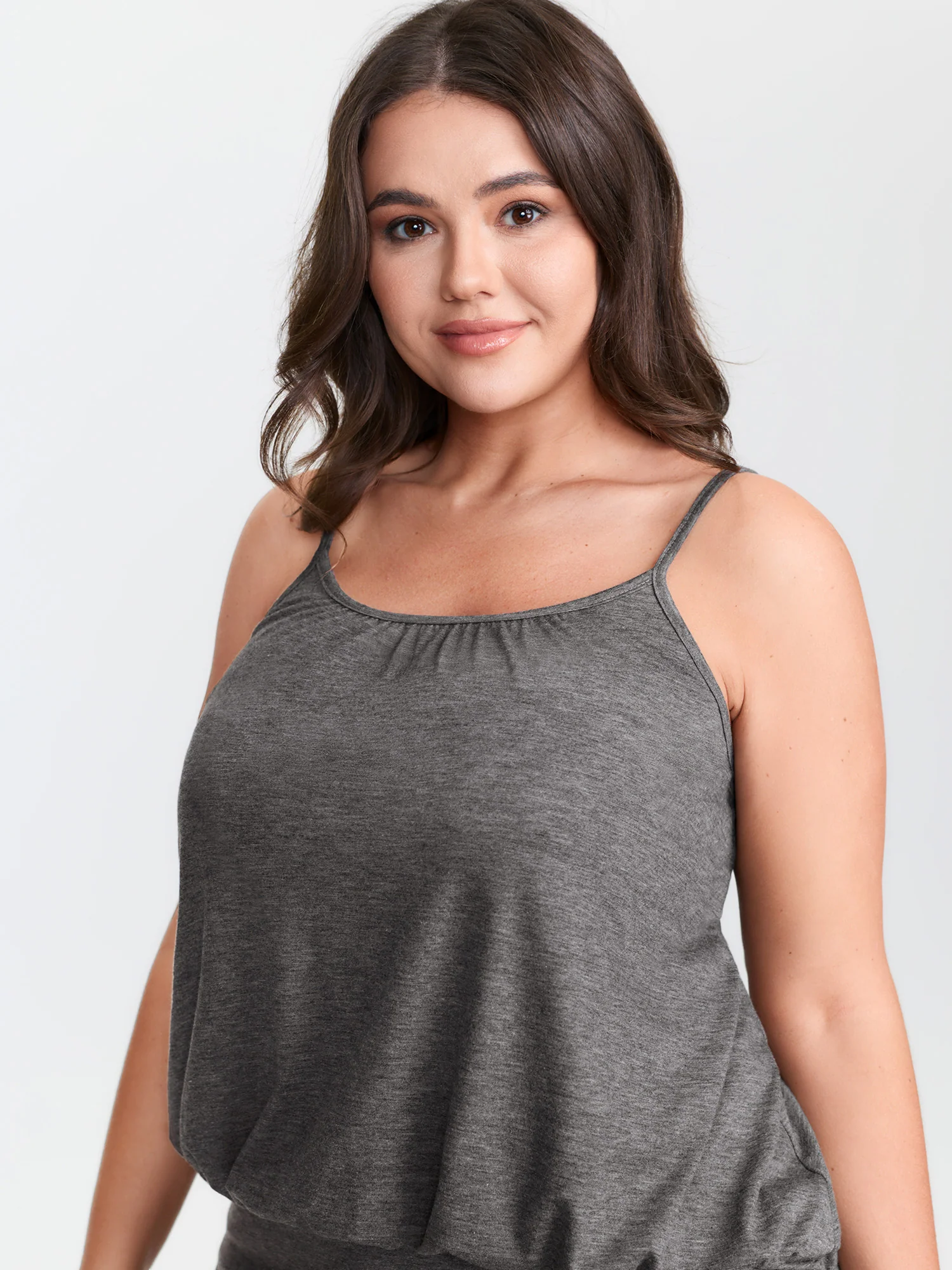 Supersoft Stretchy Hem Tank Top - Image 2