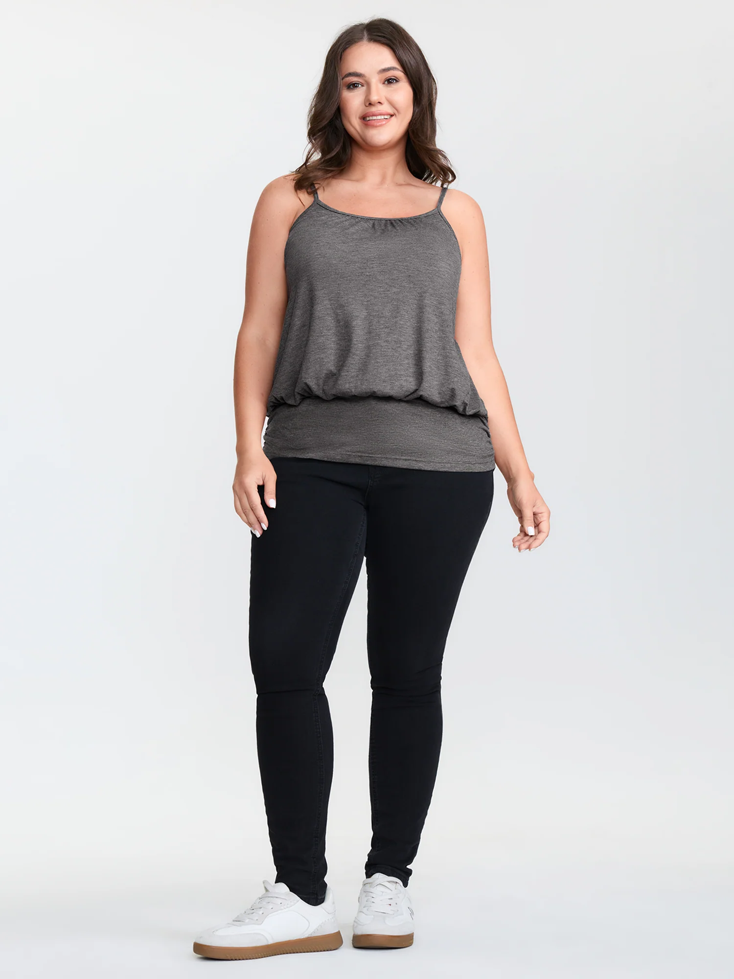 Supersoft Stretchy Hem Tank Top - Image 3
