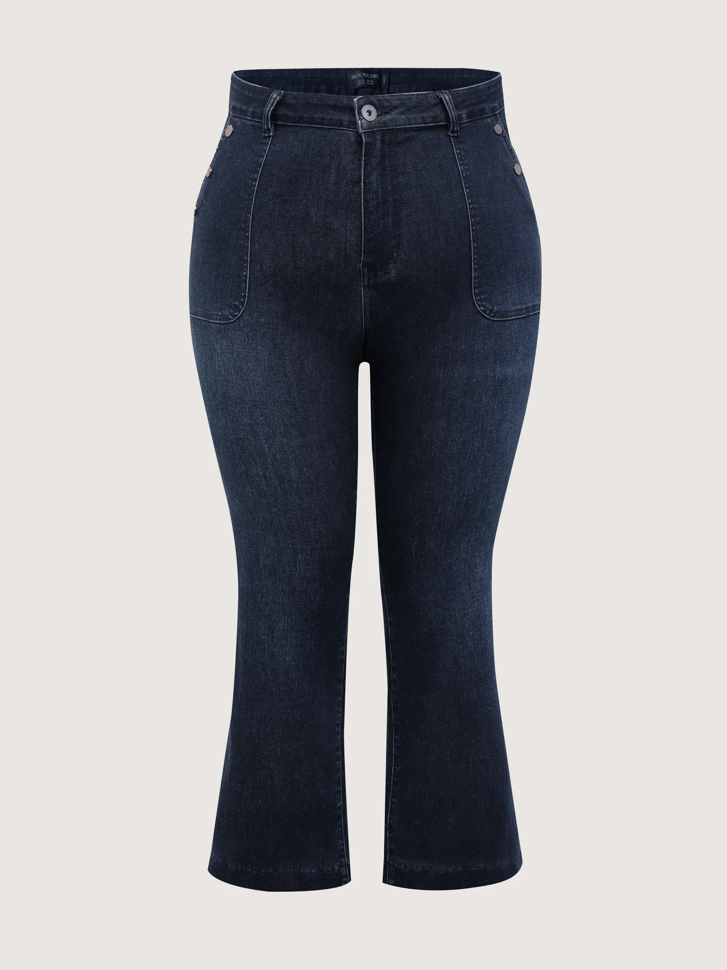 Supersoft Stretchy Patch Pockets Bootcut Jeans - Image 7