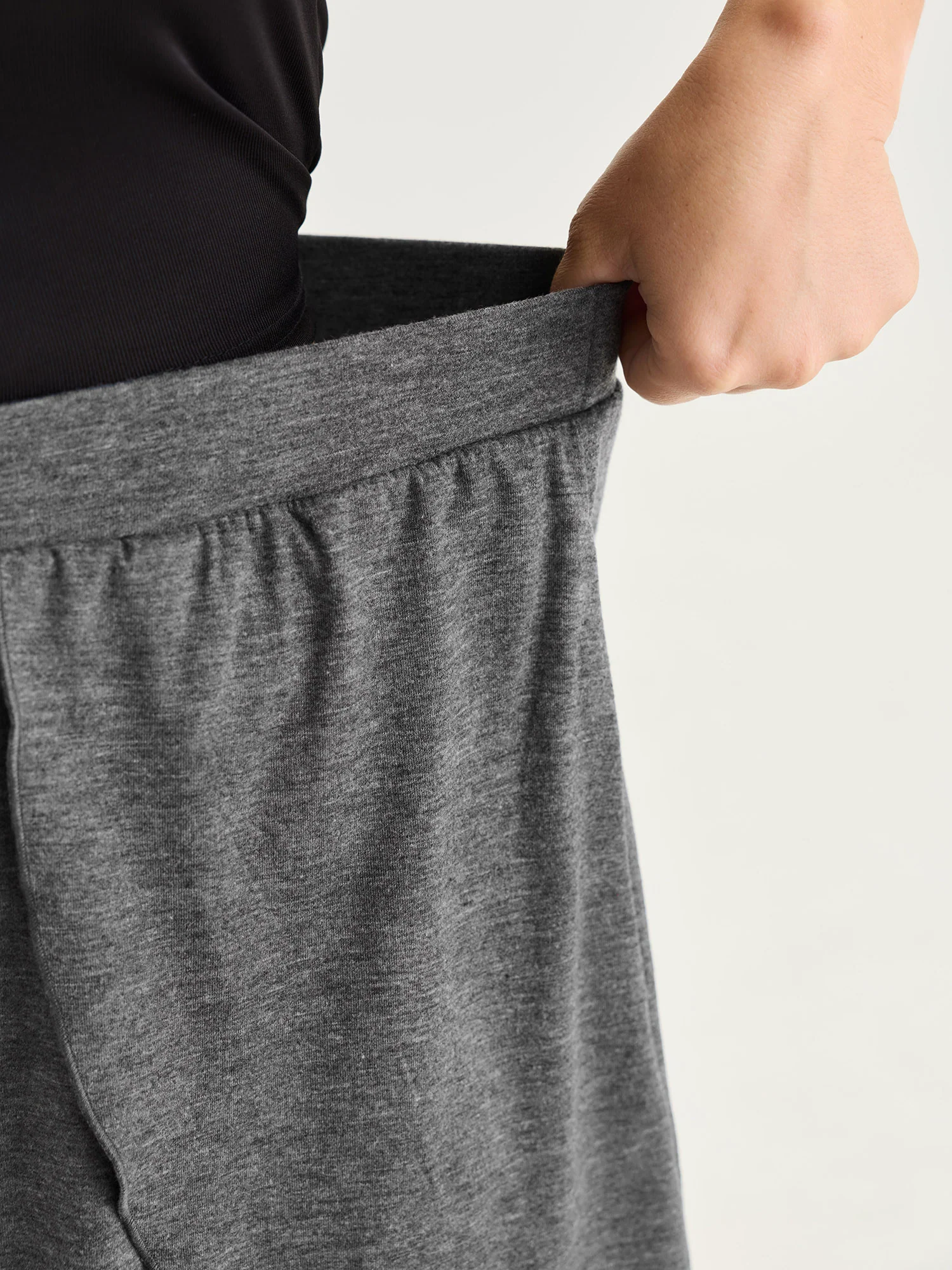 Supersoft Stretchy Petal Hem Lounge Bottoms - Image 4