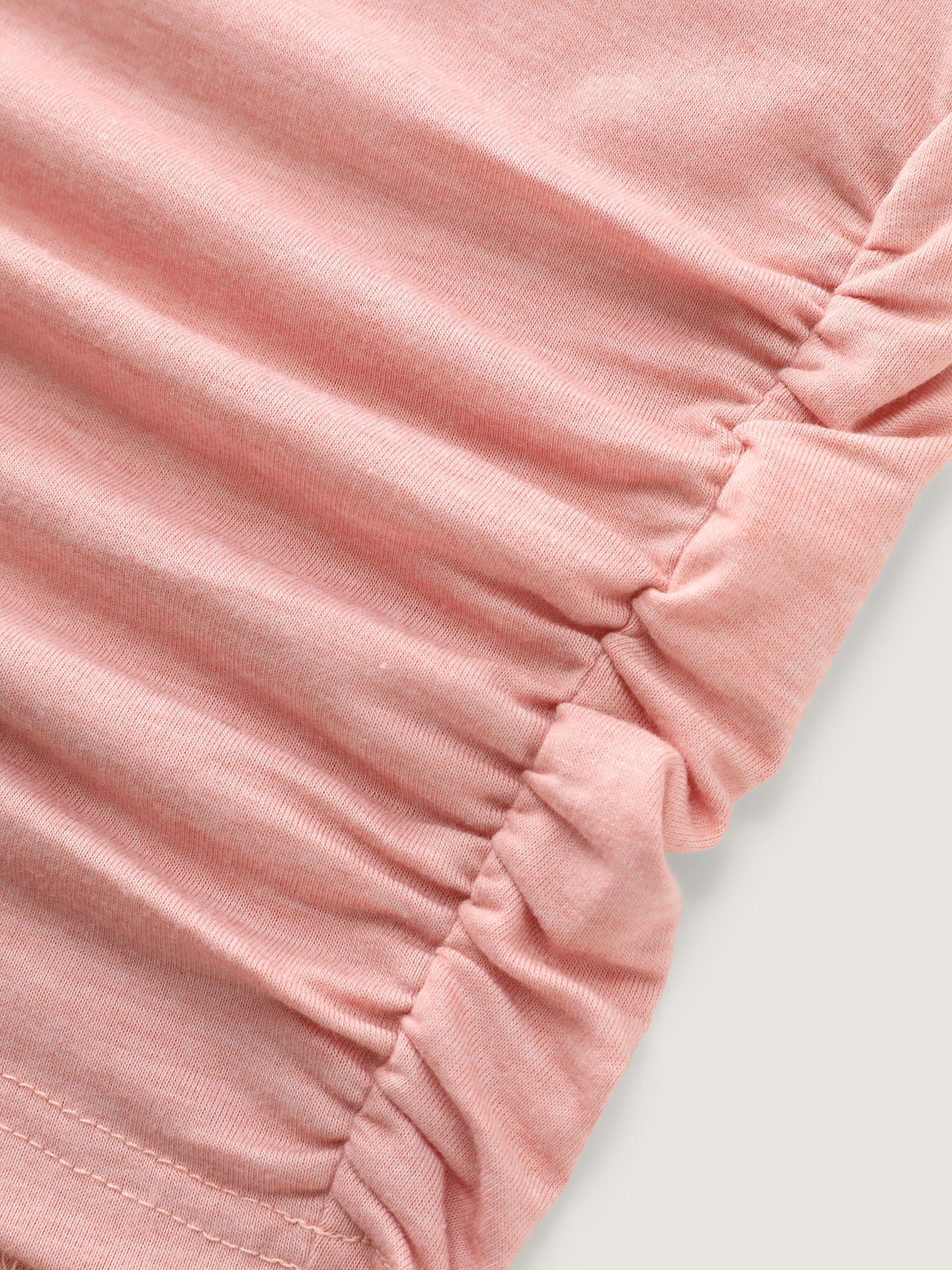 Supersoft Stretchy Ruched Hip-Coverage T-Shirt - Image 6