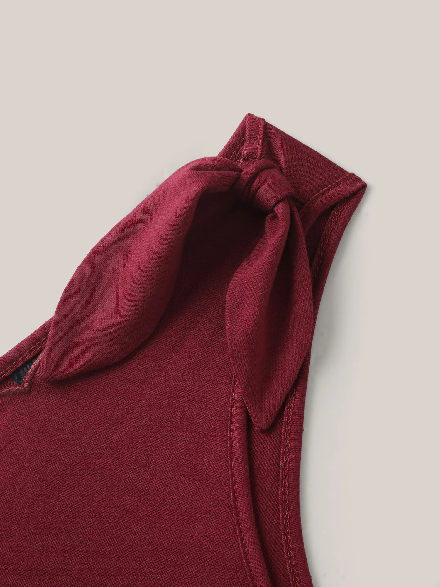 Supersoft Stretchy Scalloped Neck Tank Top - Image 5