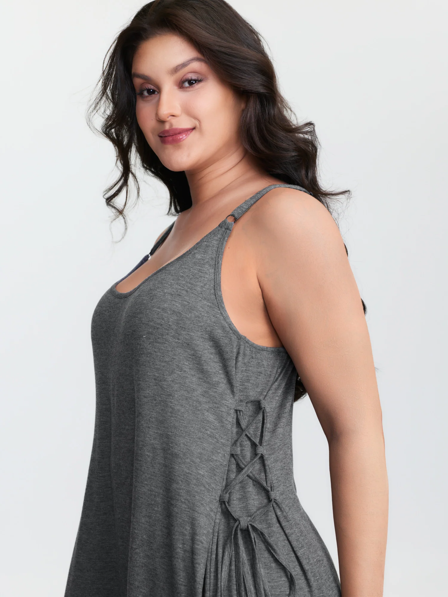 Supersoft Stretchy Side Tie Jumpsuit - Image 3