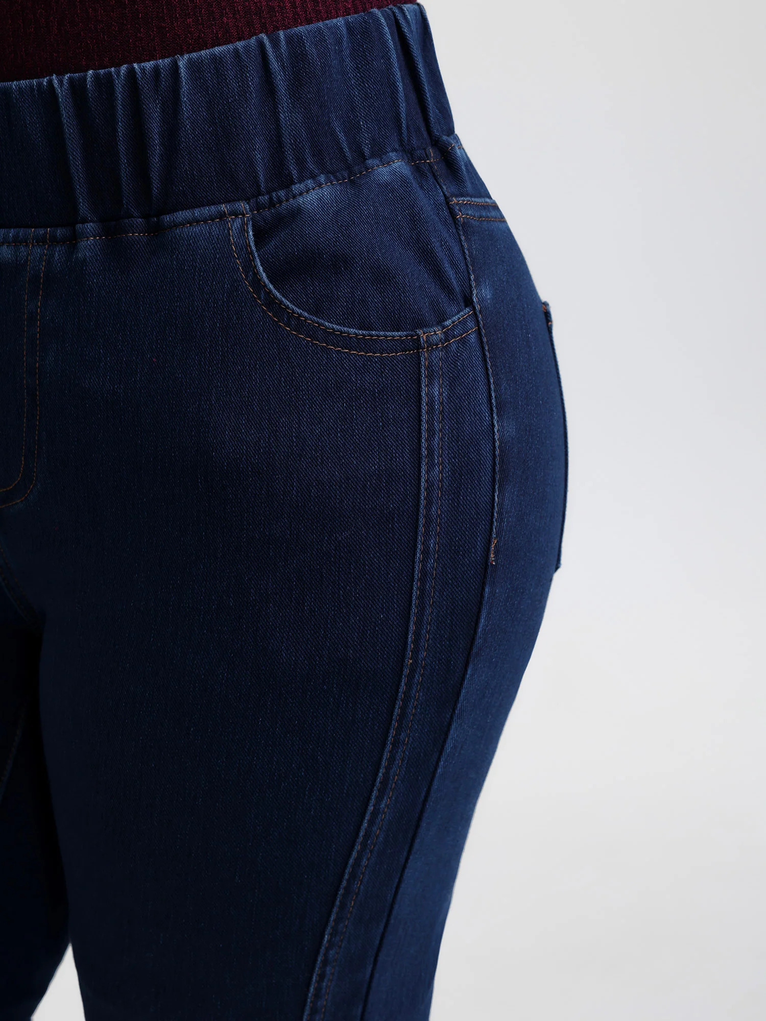 Supersoft Stretchy Skinny-Fit Knit Jeans - Image 5