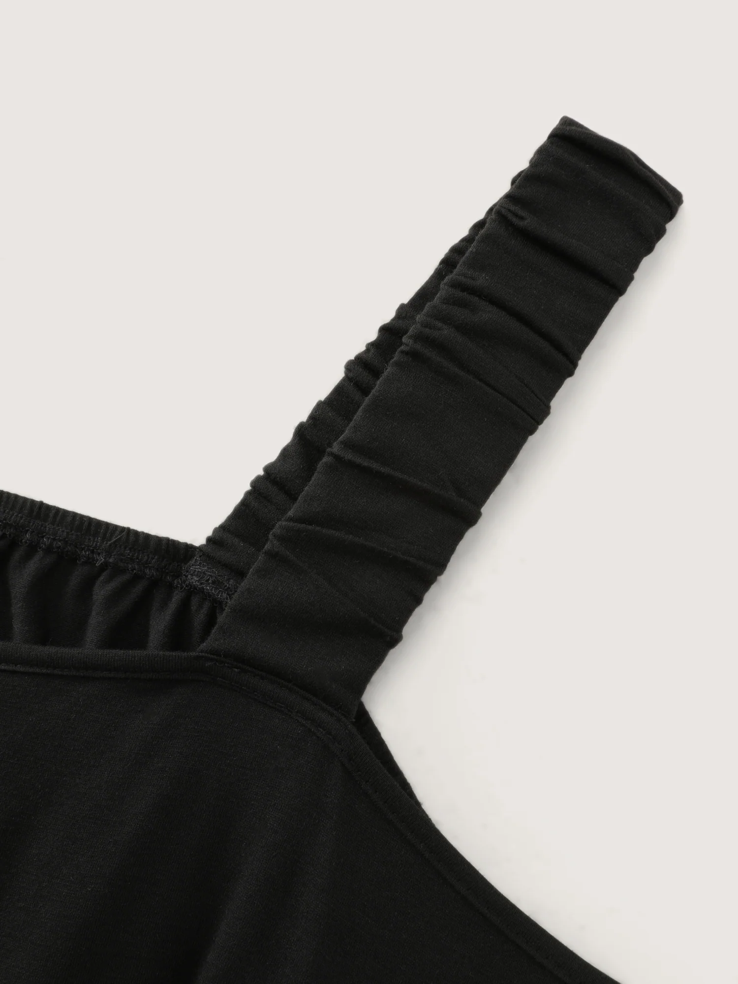 Supersoft Stretchy Wide-Straps Plain Midi Dress - Image 7