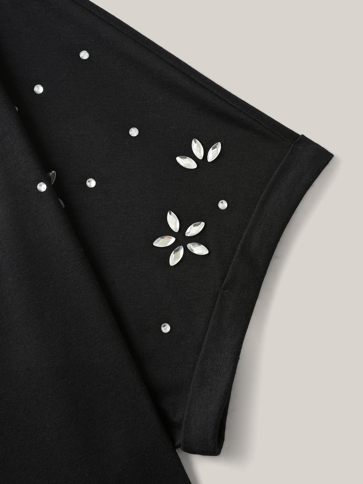 Supersoft Stretchy Zirconia Design T-Shirt - Image 5